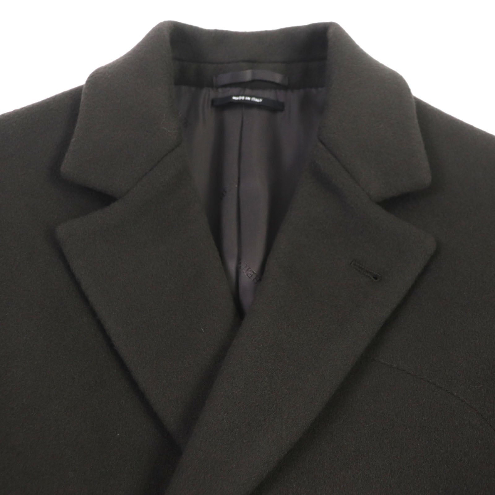 Hermes Cashmere Lamb Leather Chester Coat