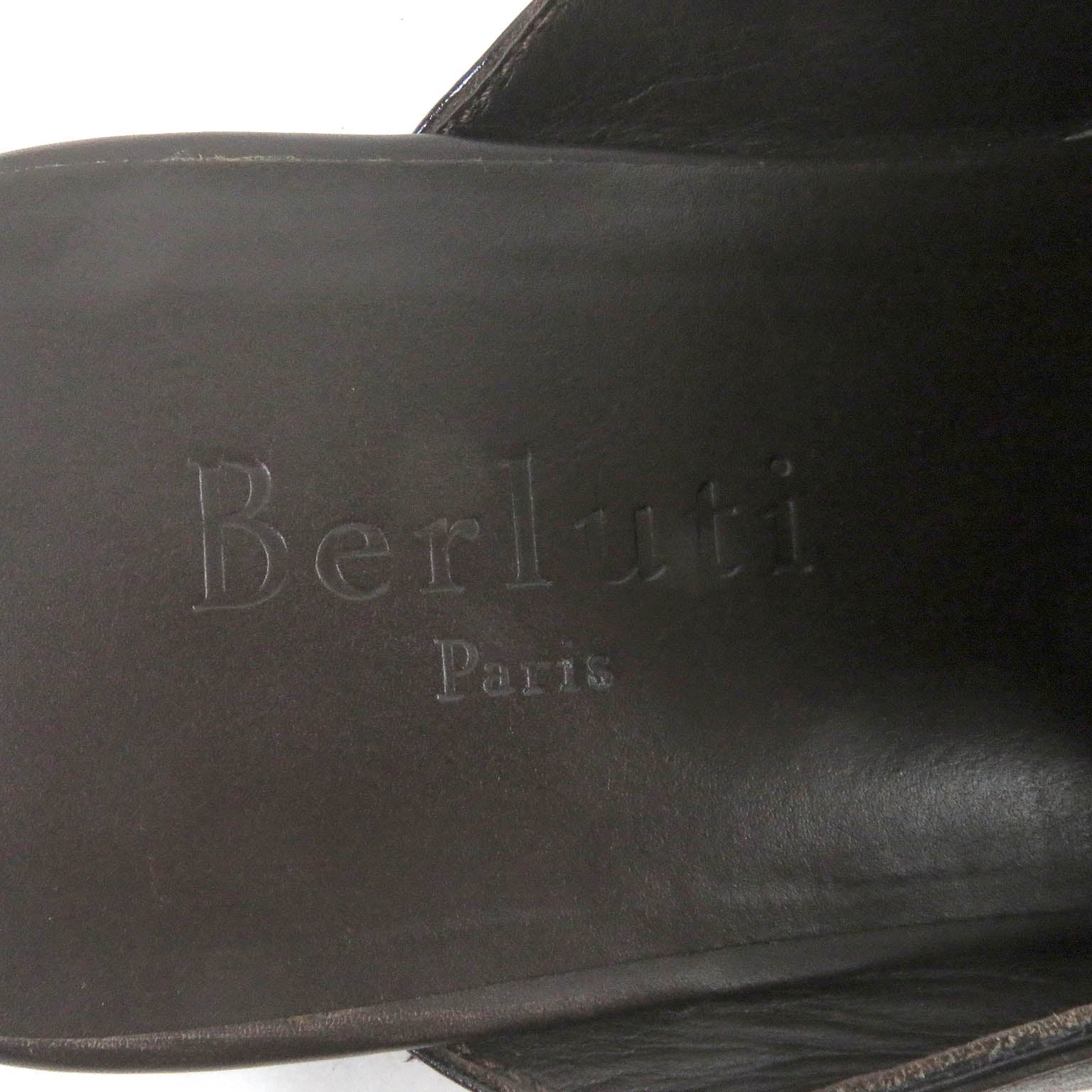 Berluti Cyrus Oman Calligraphy Scritto Sandals