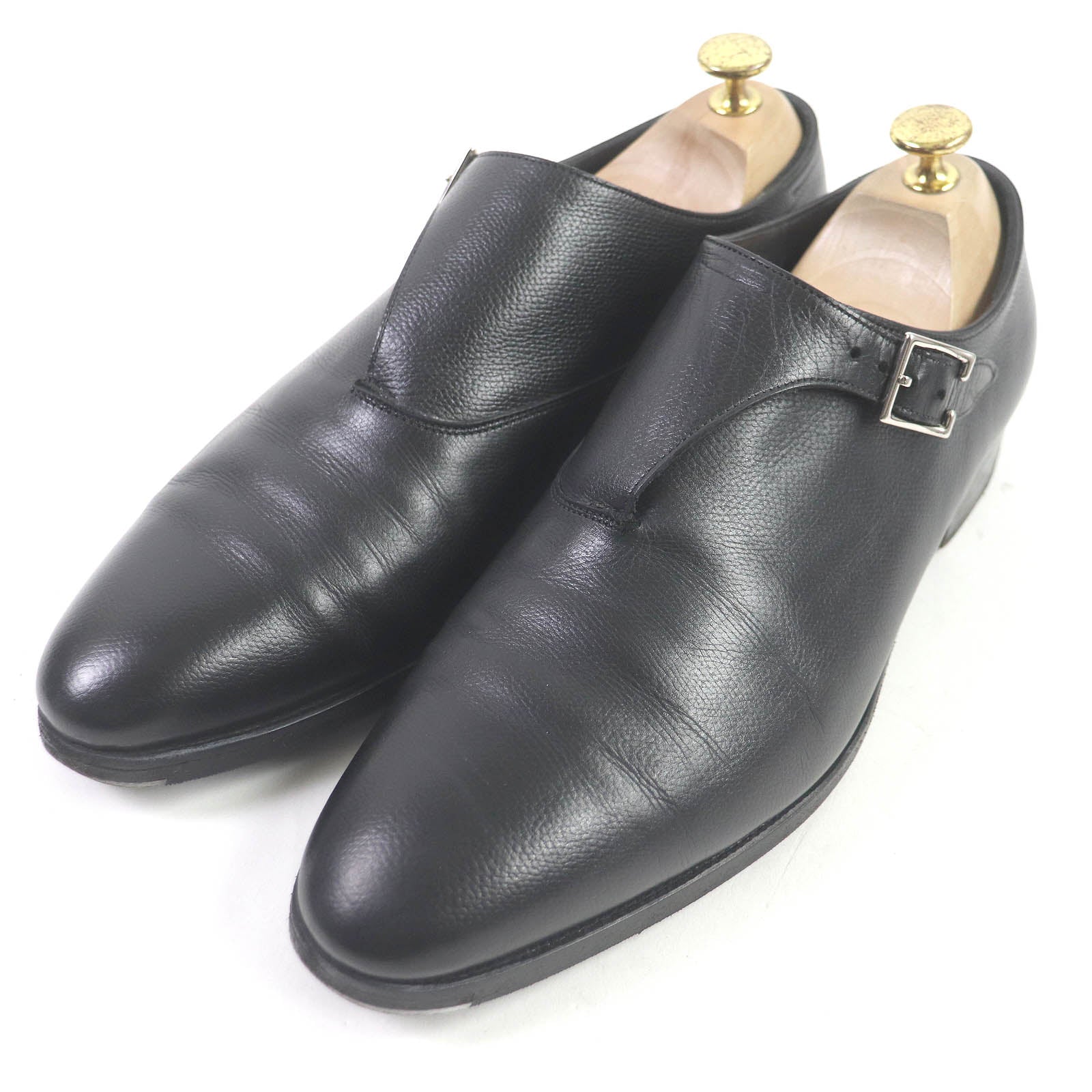 John Lobb JERMYN Leather Monk Strap Dress Shoes