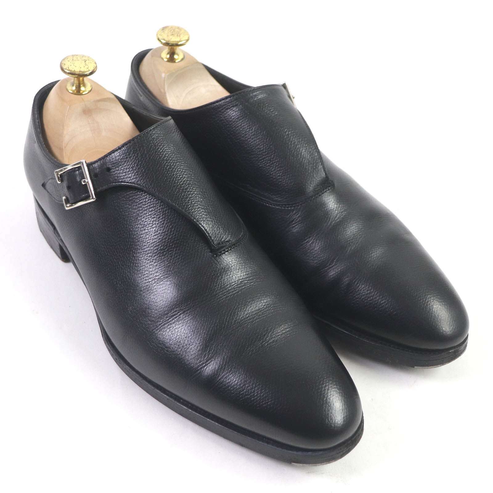 John Lobb JERMYN Leather Monk Strap Dress Shoes