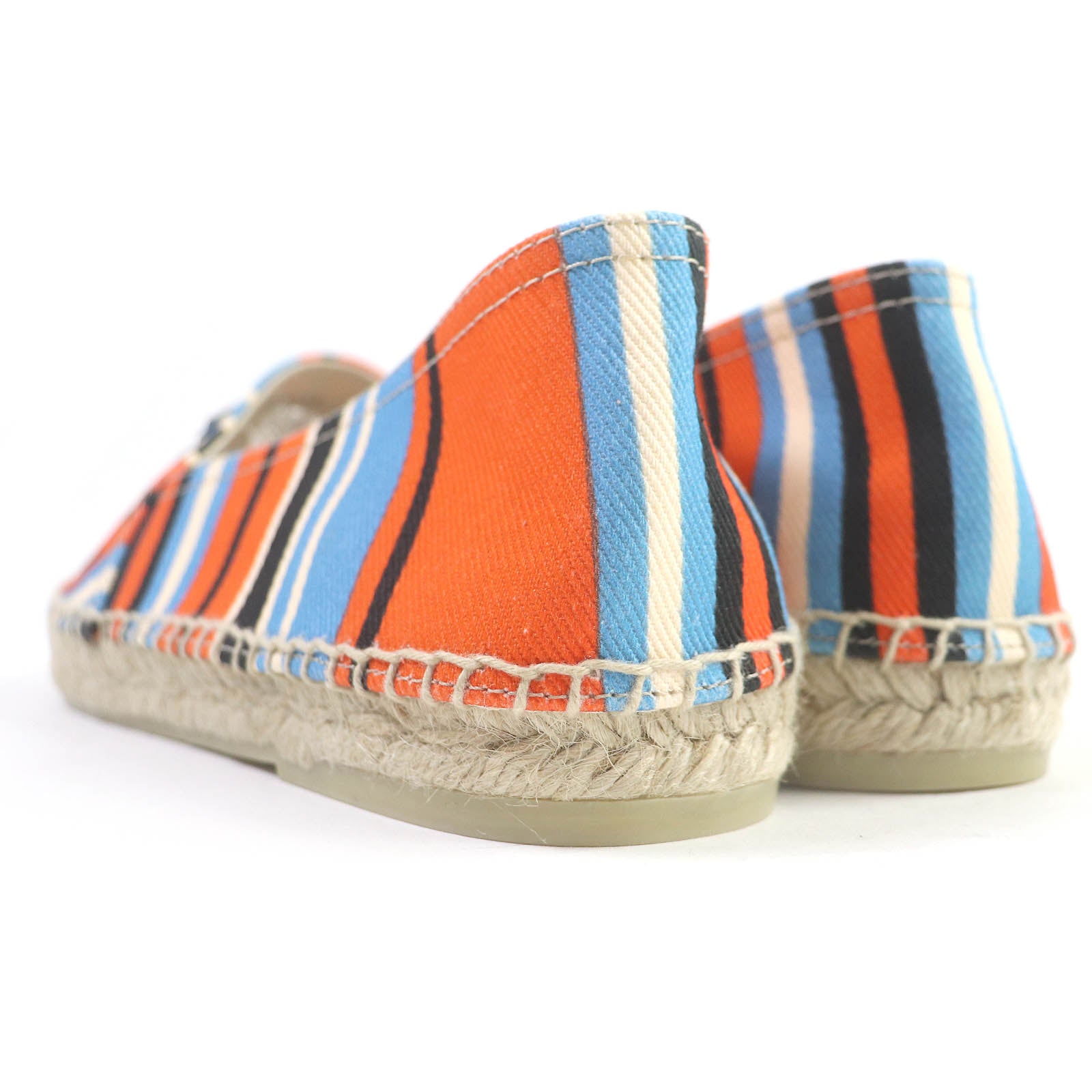 PRADA 2DE136 Canvas Jute Espadrilles