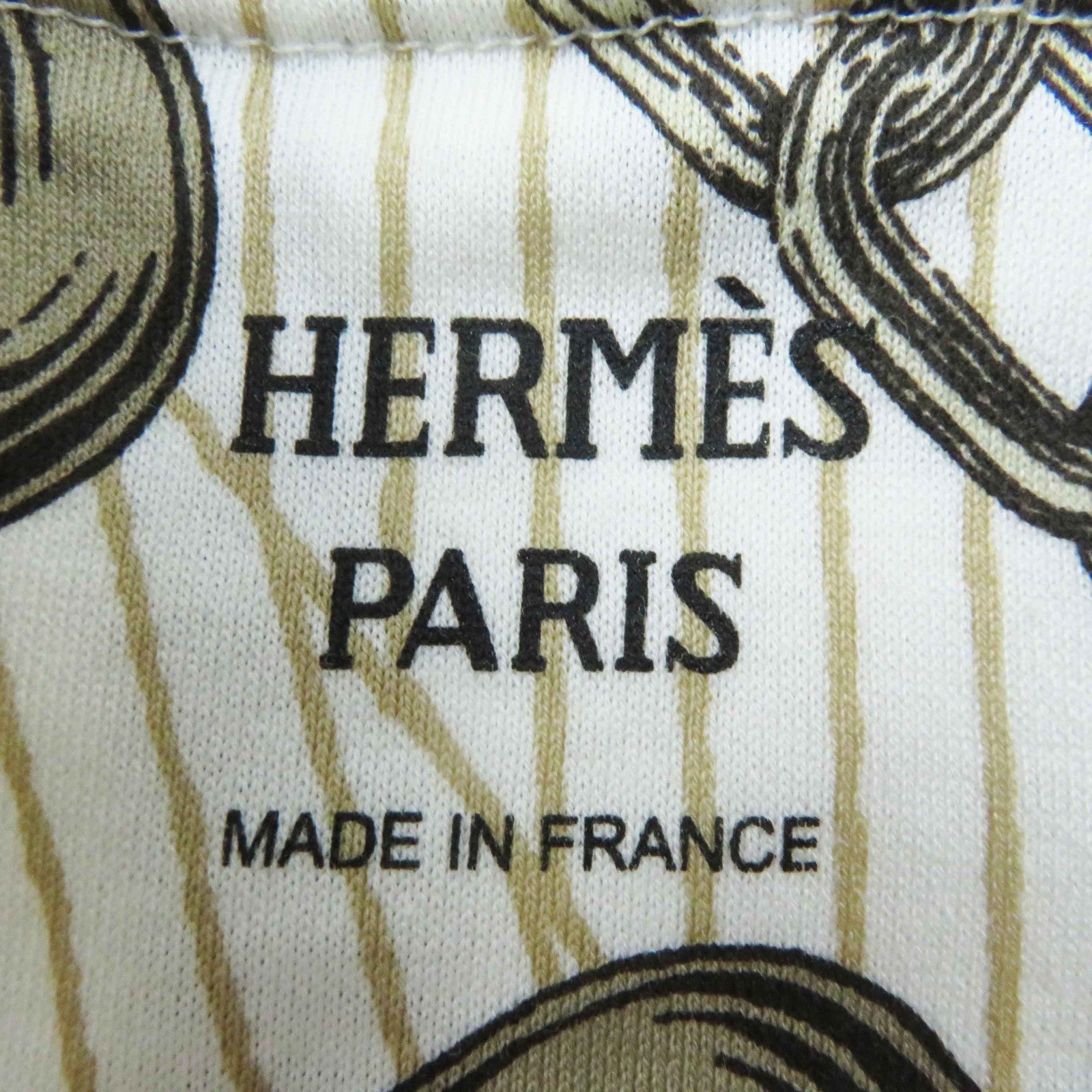 Hermes Cotton Kaleidoscope T-shirt Beige 38