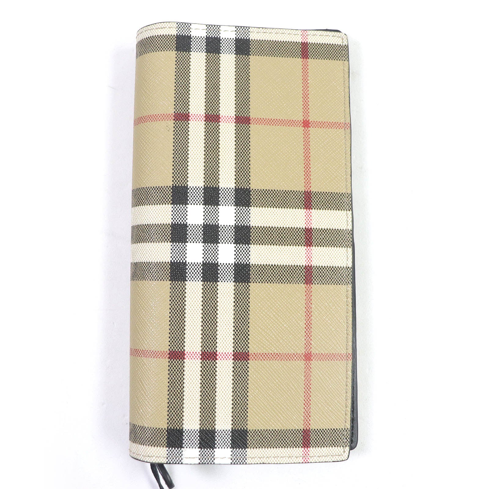 Burberry Nova Check Long Wallet PVC