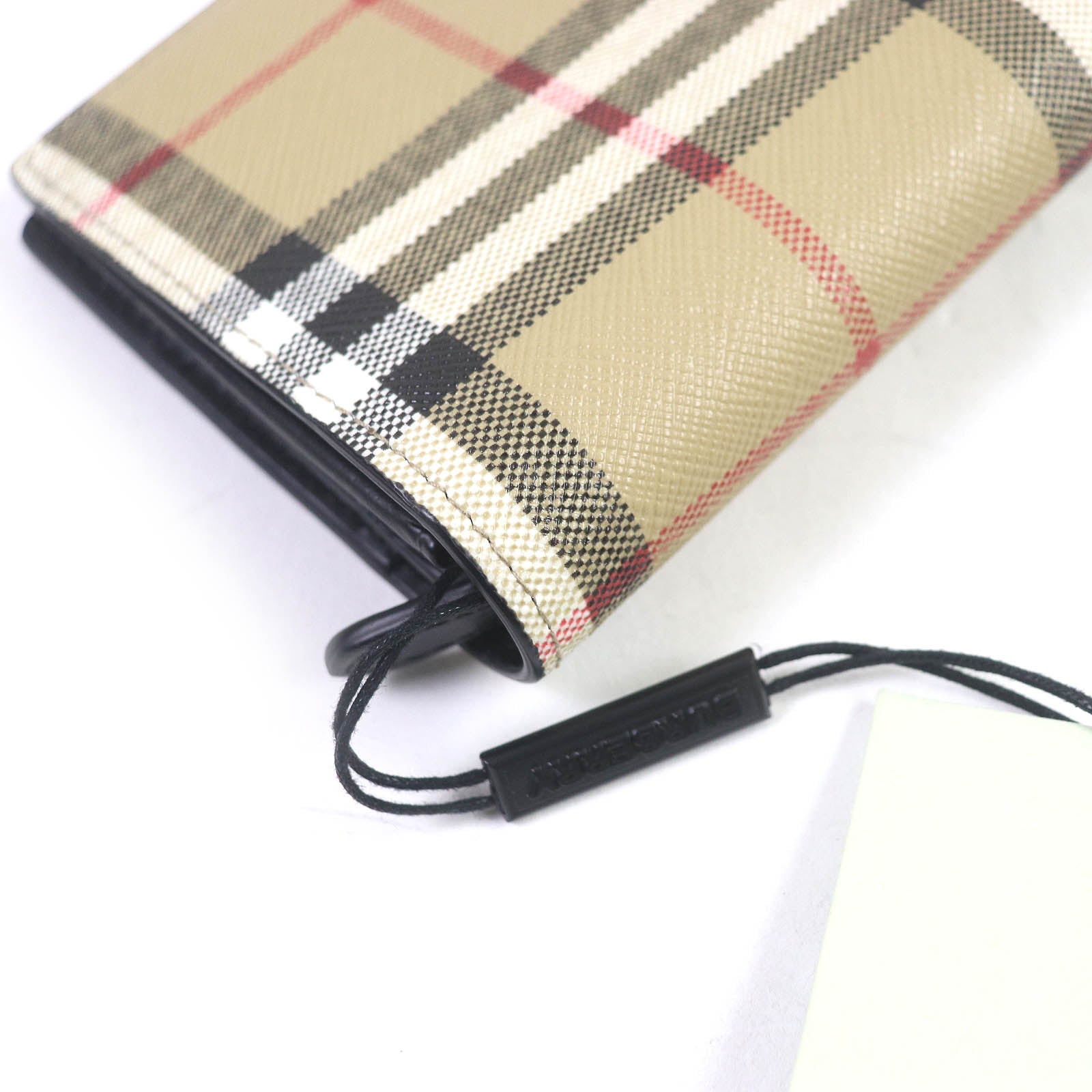 Burberry Nova Check Long Wallet PVC