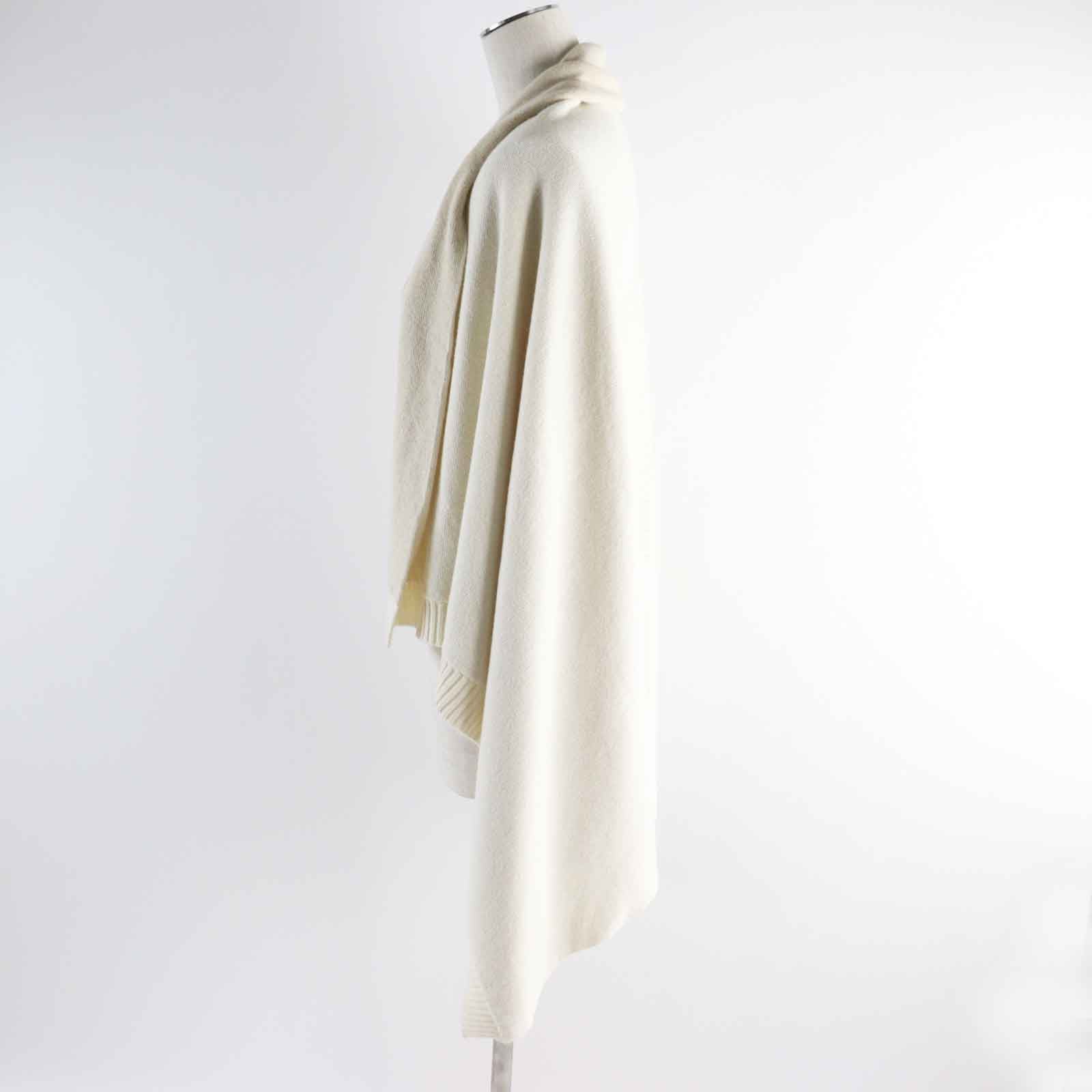 FENDI Wool Viscose Zucca Pattern Knit Scarf