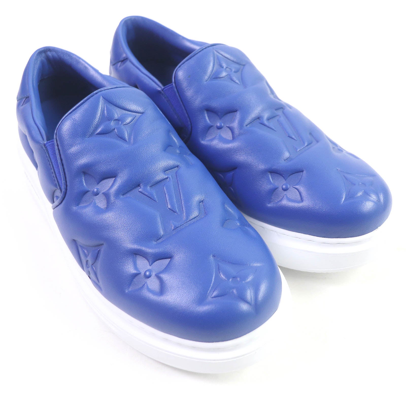 Louis Vuitton Giant Monogram Sneakers 7.5 Blue