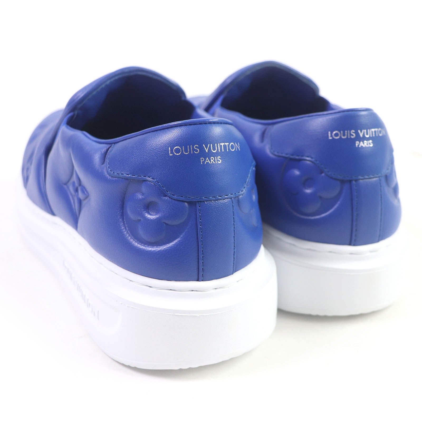 Louis Vuitton Giant Monogram Sneakers 7.5 Blue