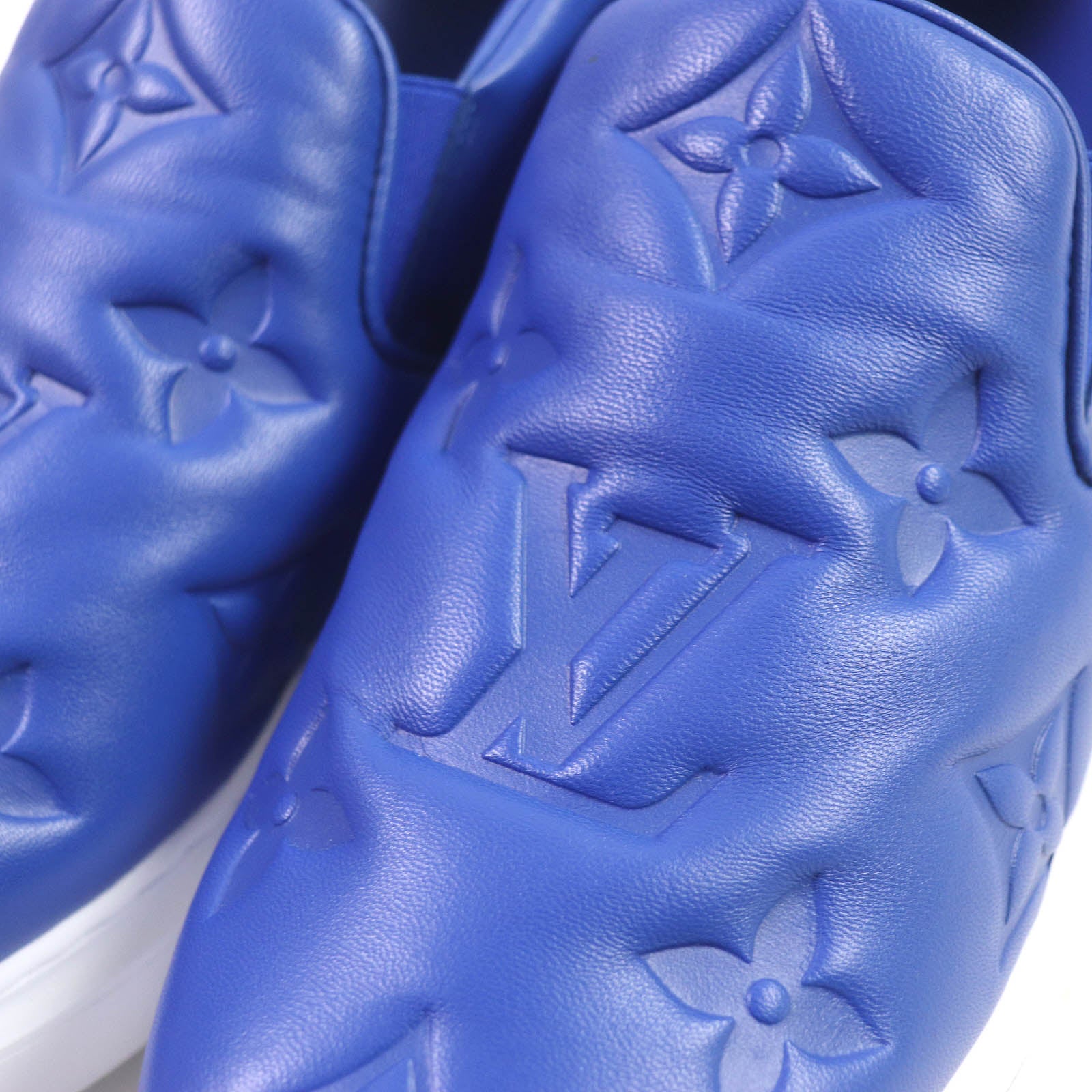 Louis Vuitton Giant Monogram Sneakers 7.5 Blue