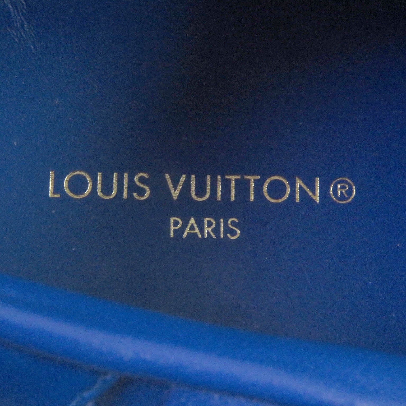 Louis Vuitton Giant Monogram Sneakers 7.5 Blue