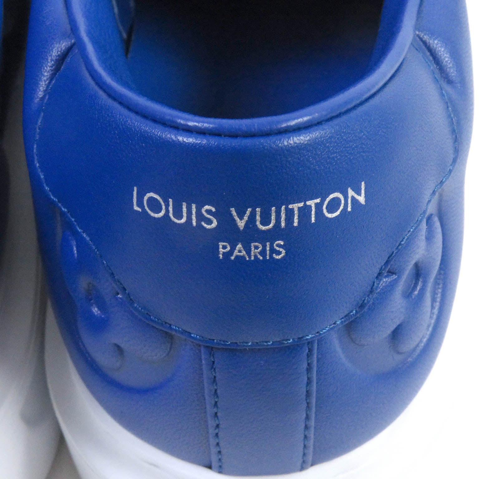 Louis Vuitton Giant Monogram Sneakers 7.5 Blue