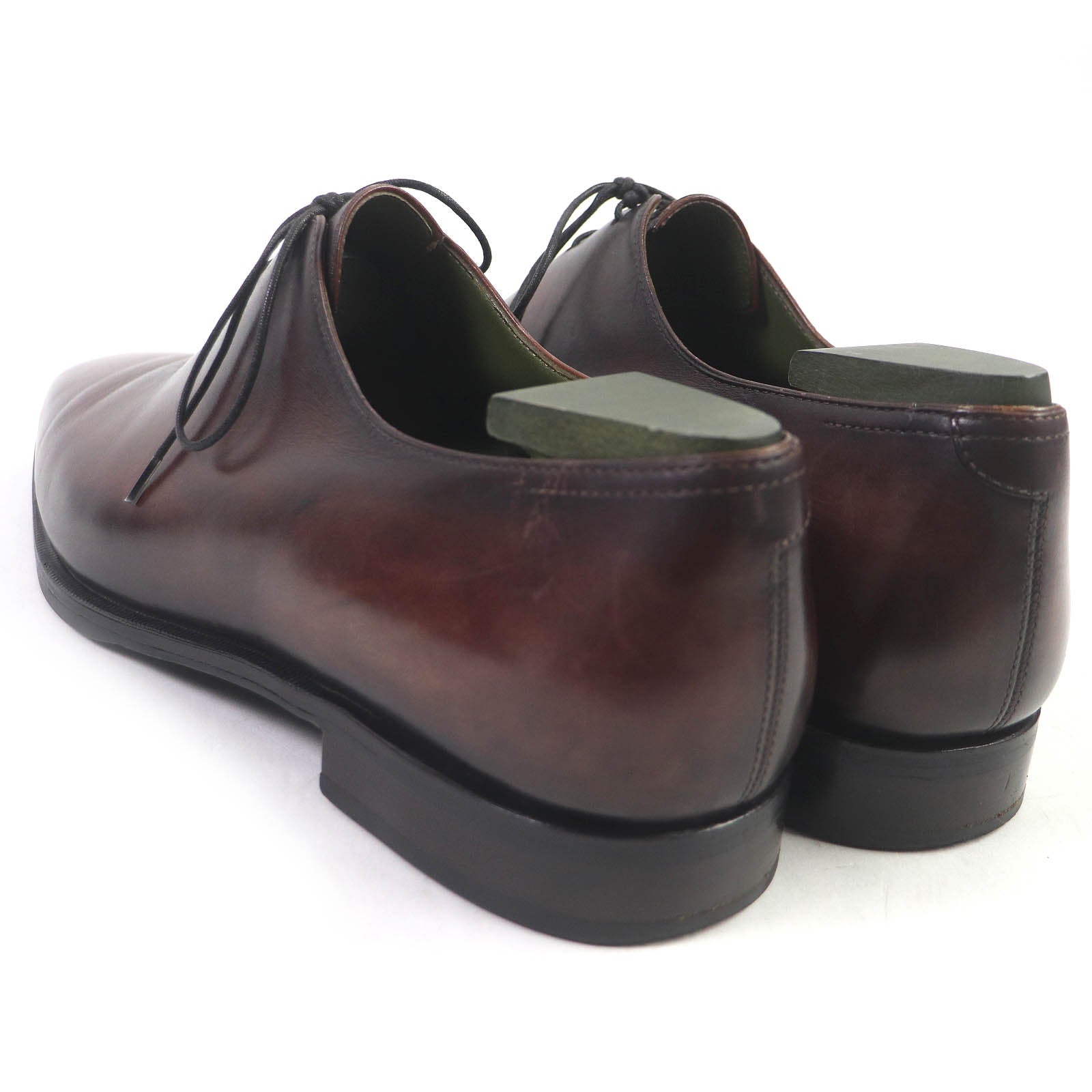 Berluti Leather Dress Shoes Bordeaux 10.5