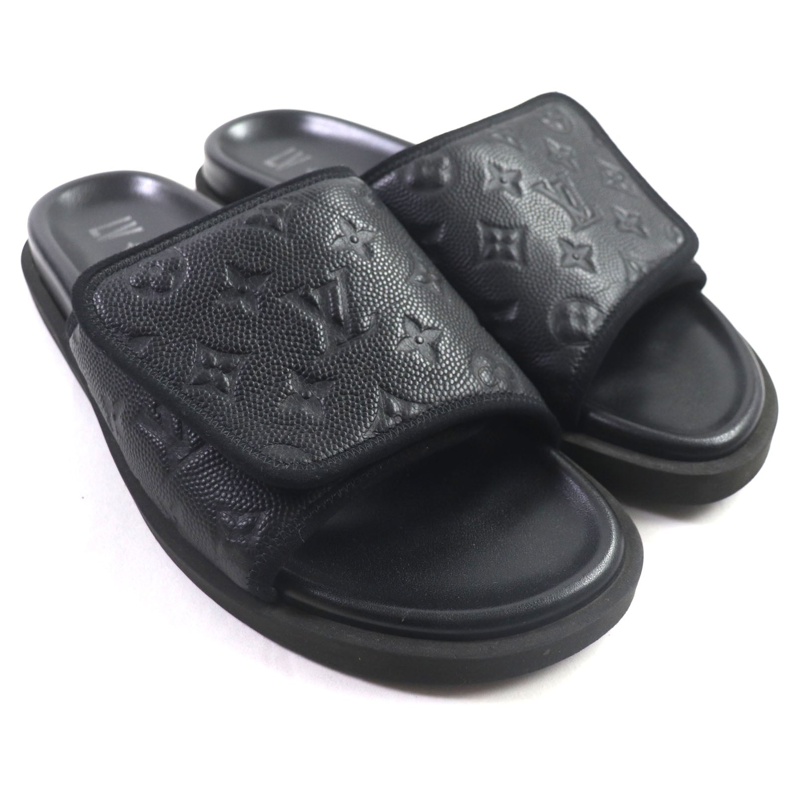 Louis Vuitton Monogram Stride Leather Sandals