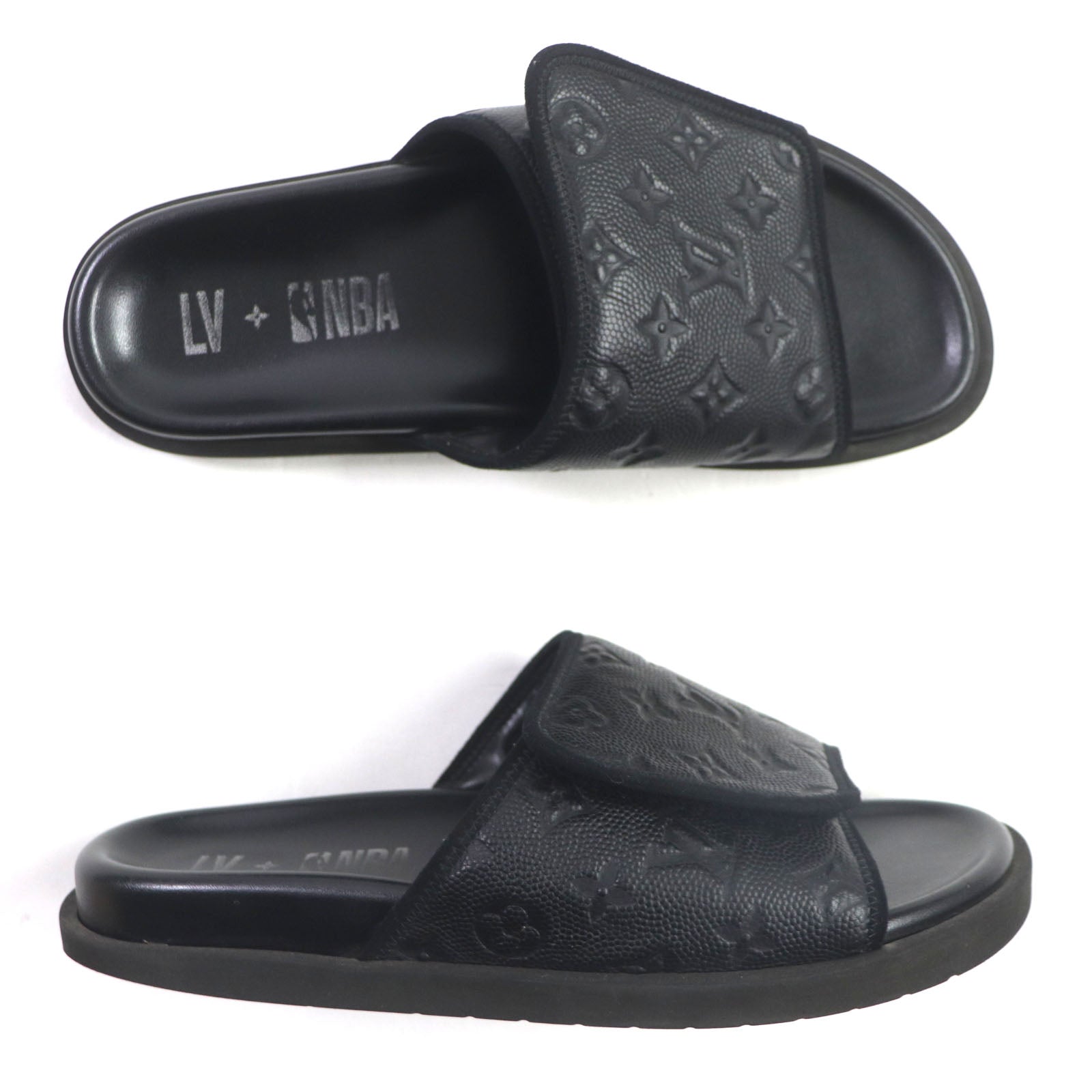 Louis Vuitton Monogram Stride Leather Sandals