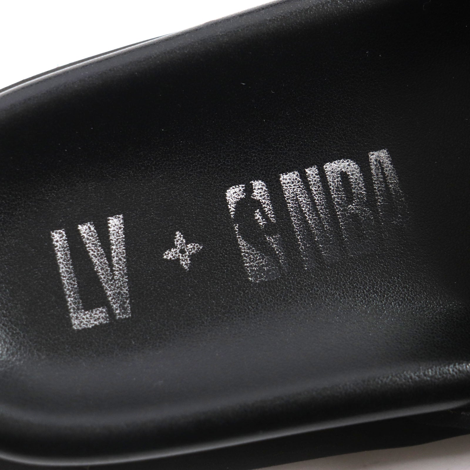 Louis Vuitton Monogram Stride Leather Sandals