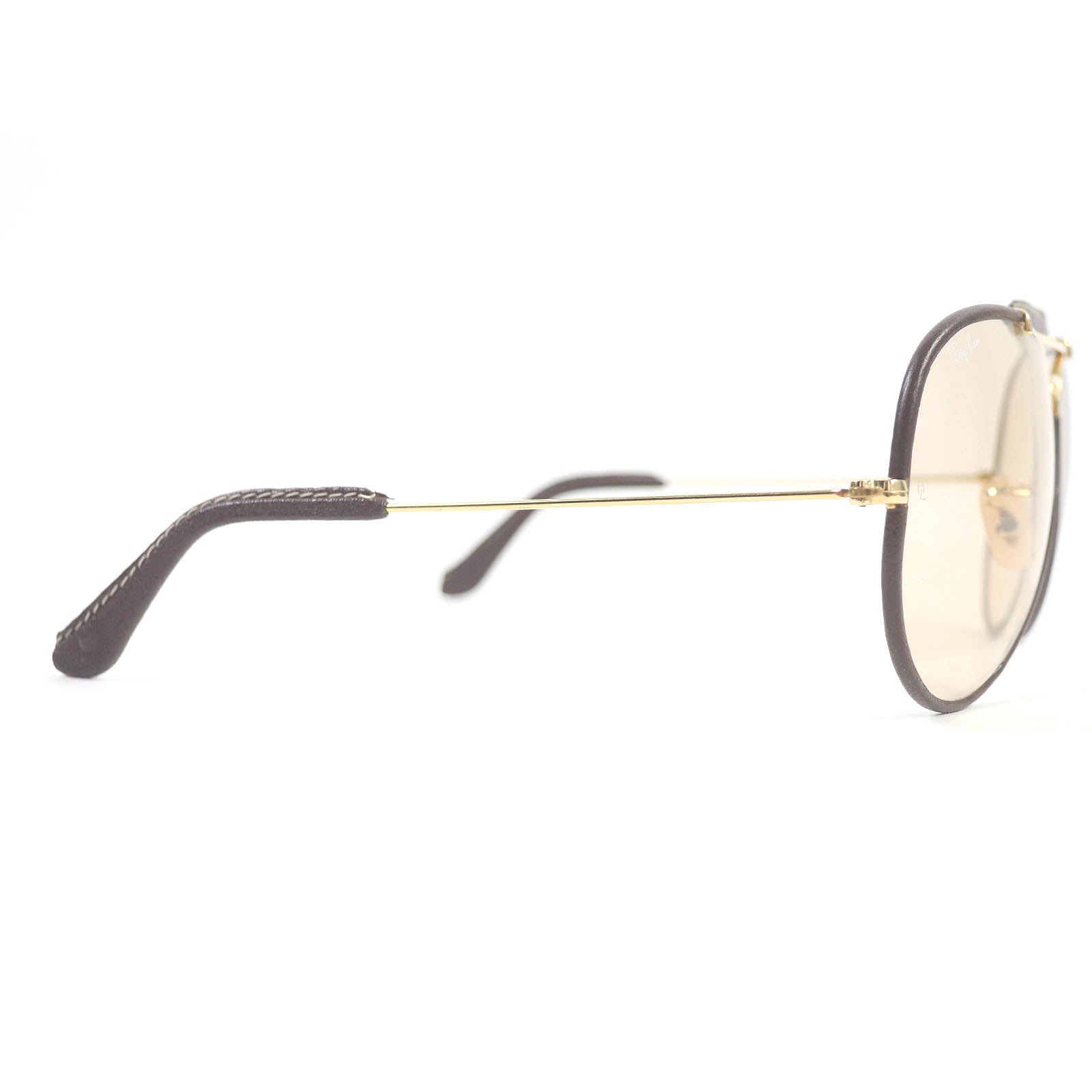 Ray-Ban B&L Pilot Sunglasses Brown Gold