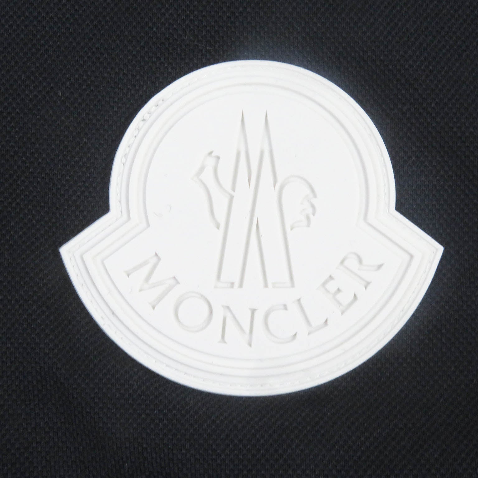 Moncler Cotton Polo Shirt Navy L