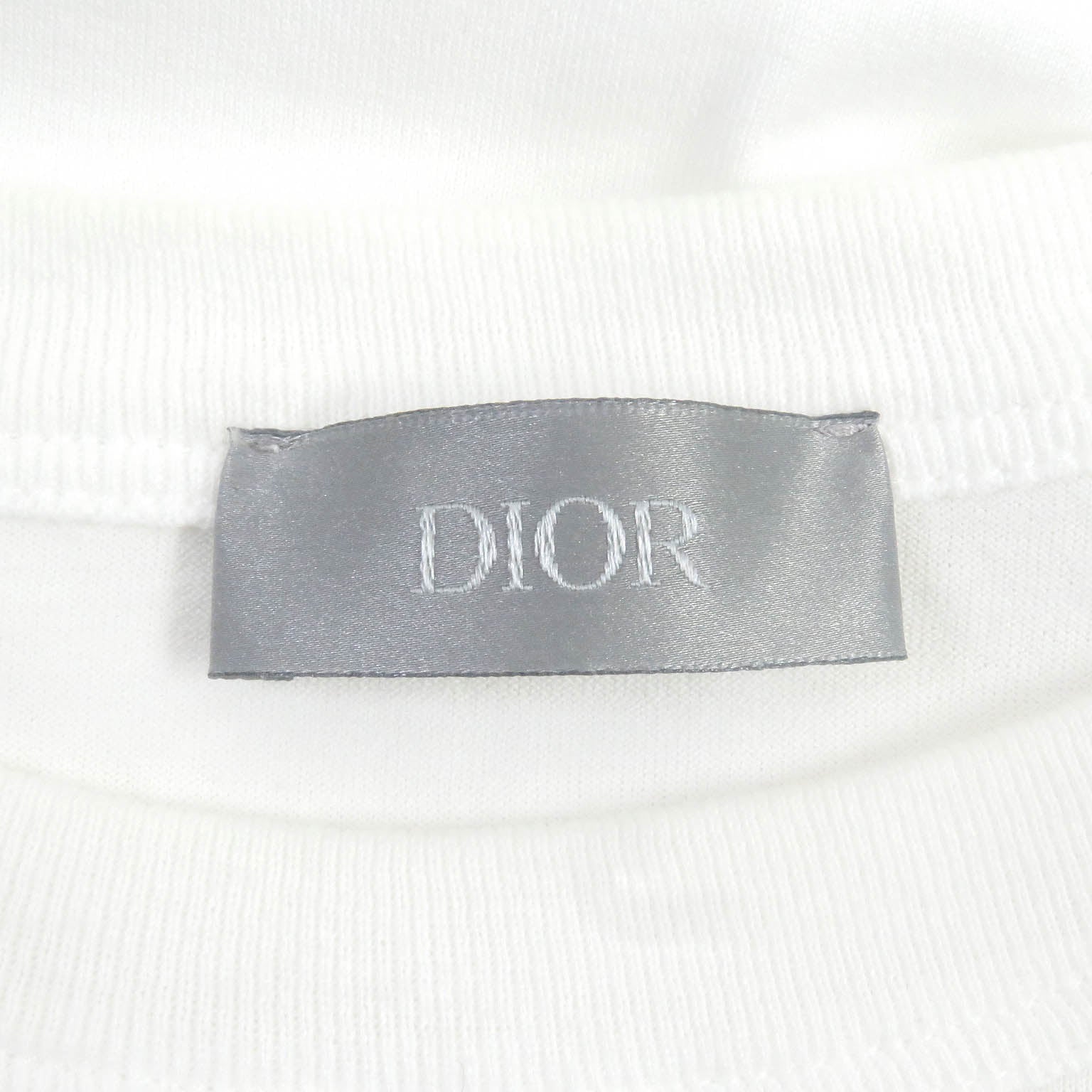 Dior Atelier Logo Cotton T-Shirt White M