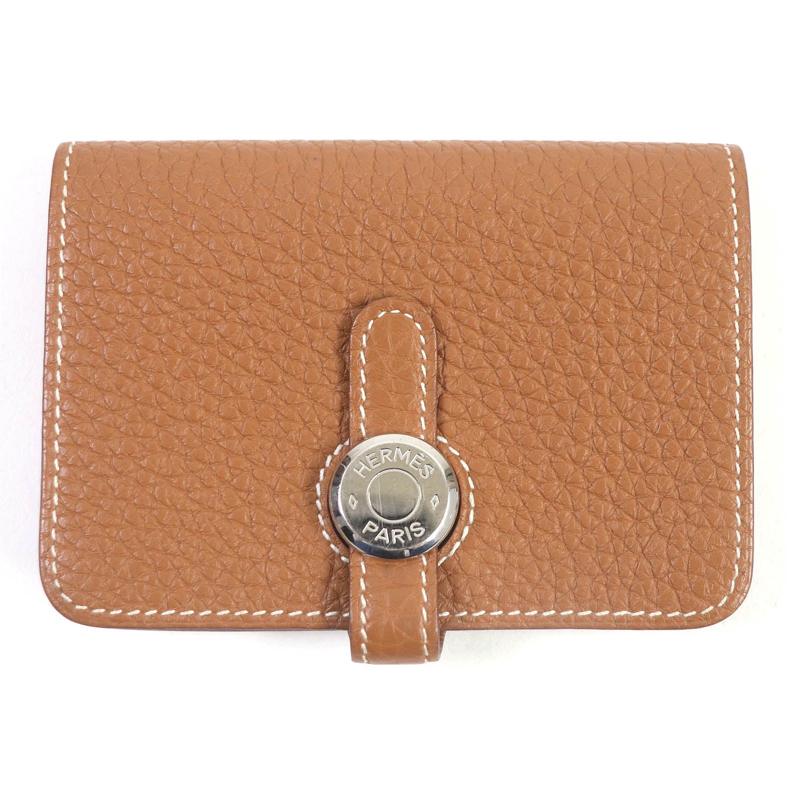 HERMES Dogon Compact Card Holder Togo 2019