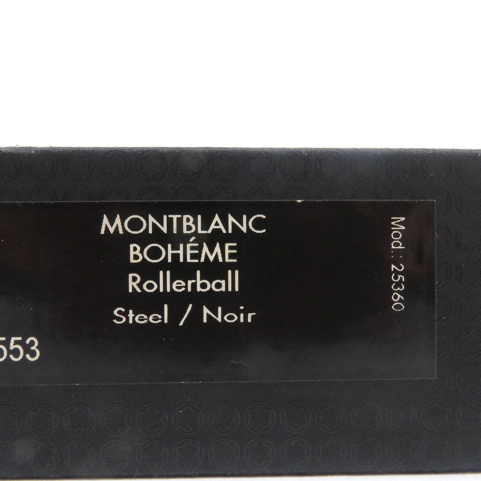 Montblanc Boheme Steel Noir Ballpoint Pen