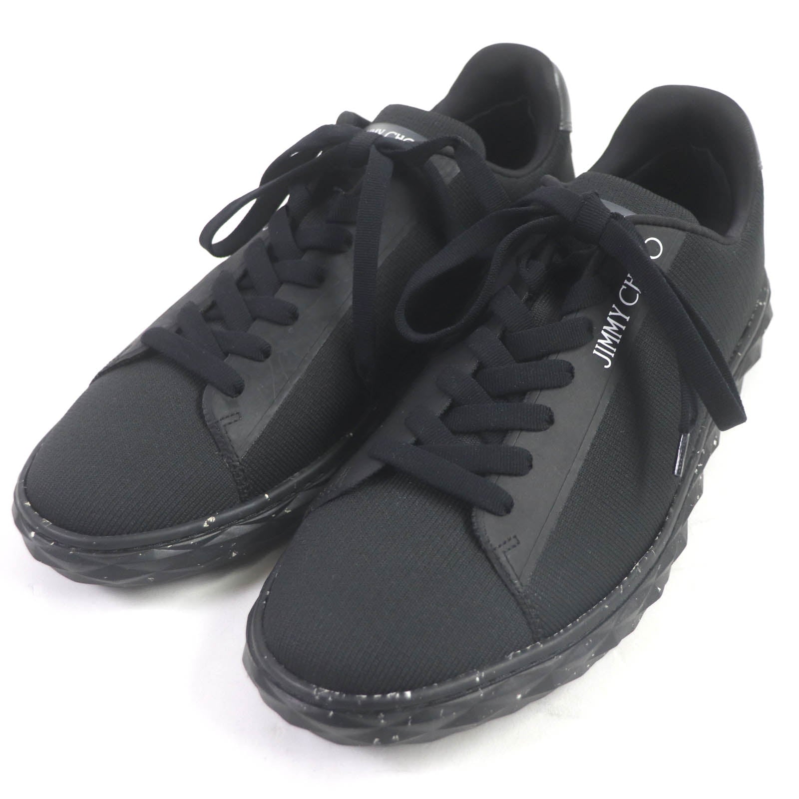 Jimmy Choo Diamond Light Mesh Rubber Sneakers