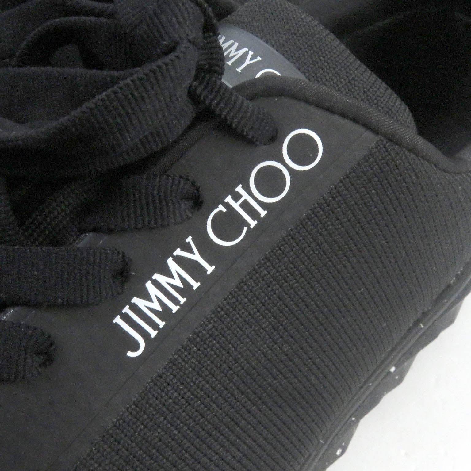 Jimmy Choo Diamond Light Mesh Rubber Sneakers