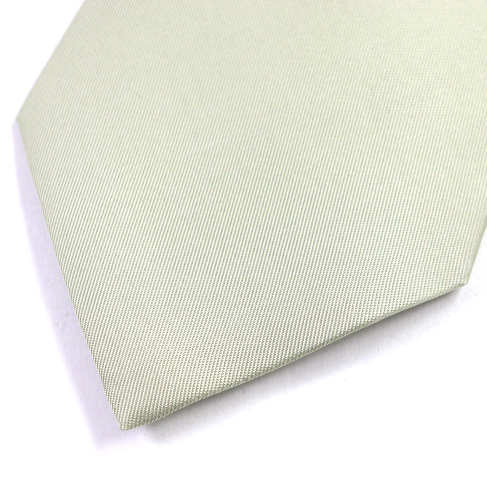 HERMES Silk Clavat Tie Light Khaki