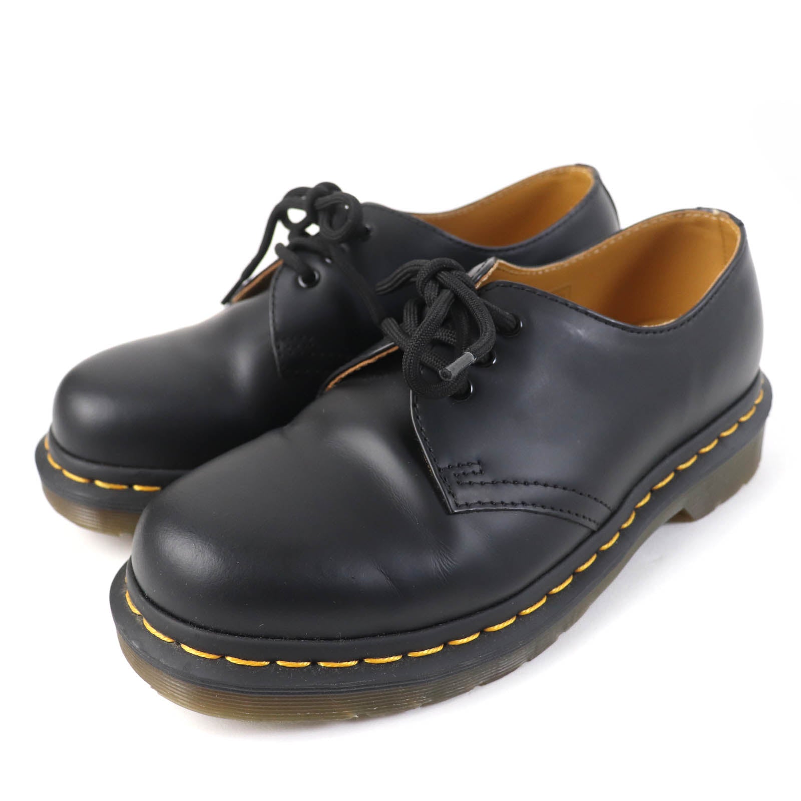 Dr. Martens Gibson Leather Shoes Black UK3 Women