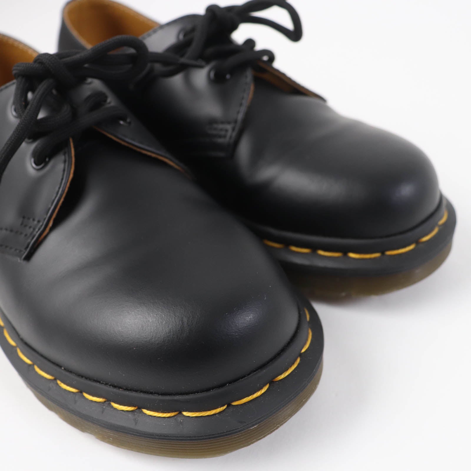 Dr. Martens Gibson Leather Shoes Black UK3 Women