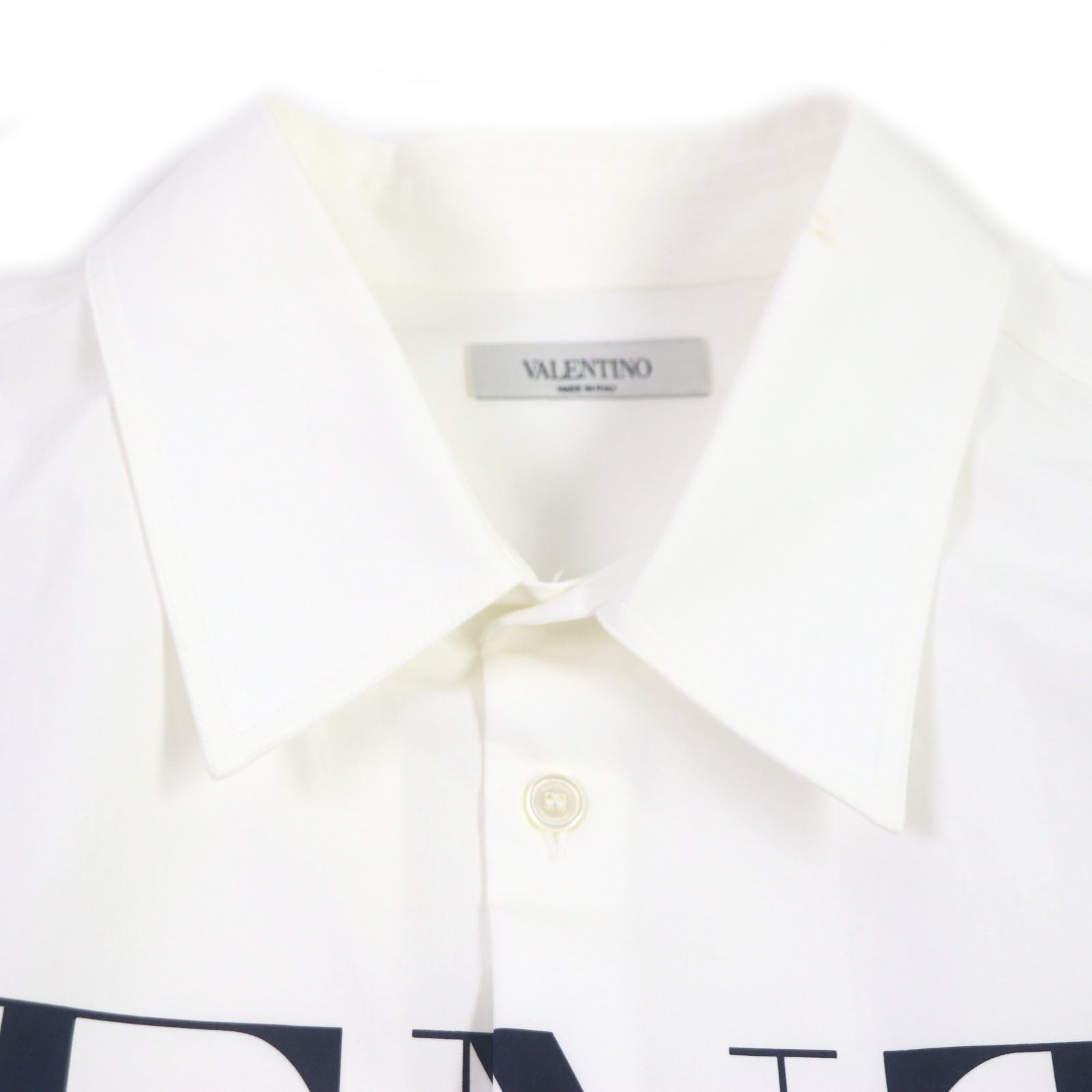 Valentino VLTN Logo Overfit Long Sleeve Shirt