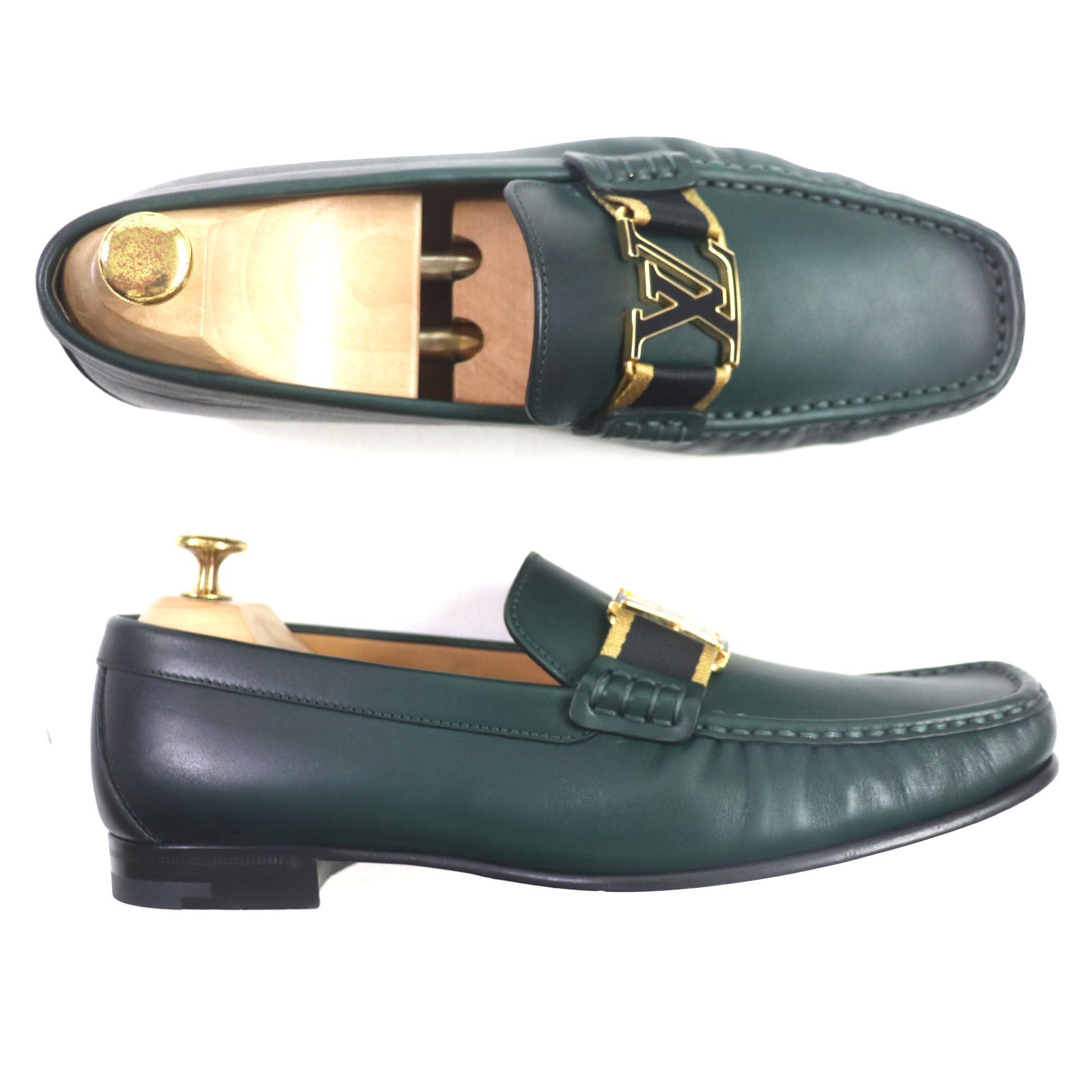 Louis Vuitton Montaigne Leather Loafers 7.5