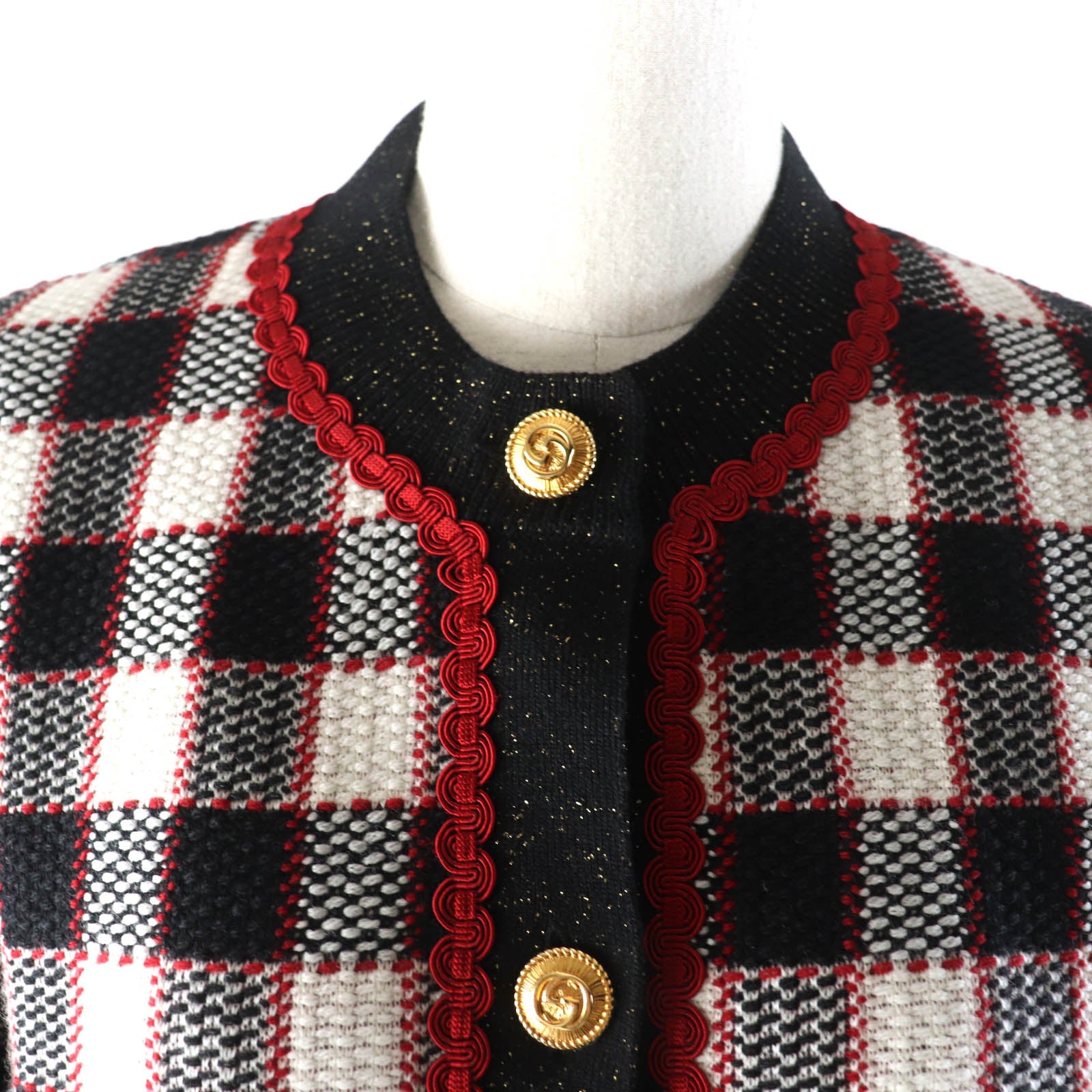 Gucci Wool Cardigan Interlocking G 579876