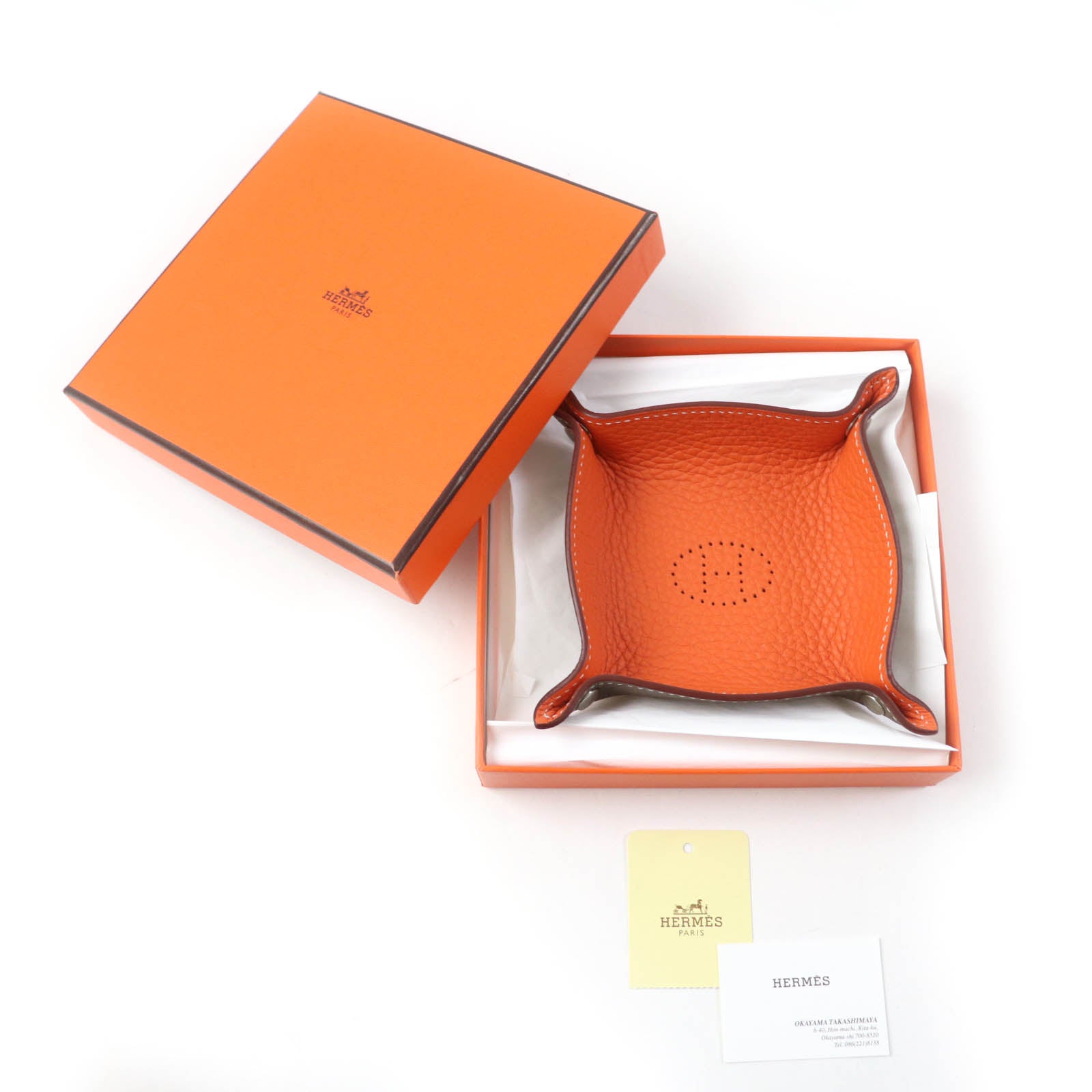 Hermes Mini Vide-Poche Taurillon Clemence Tray