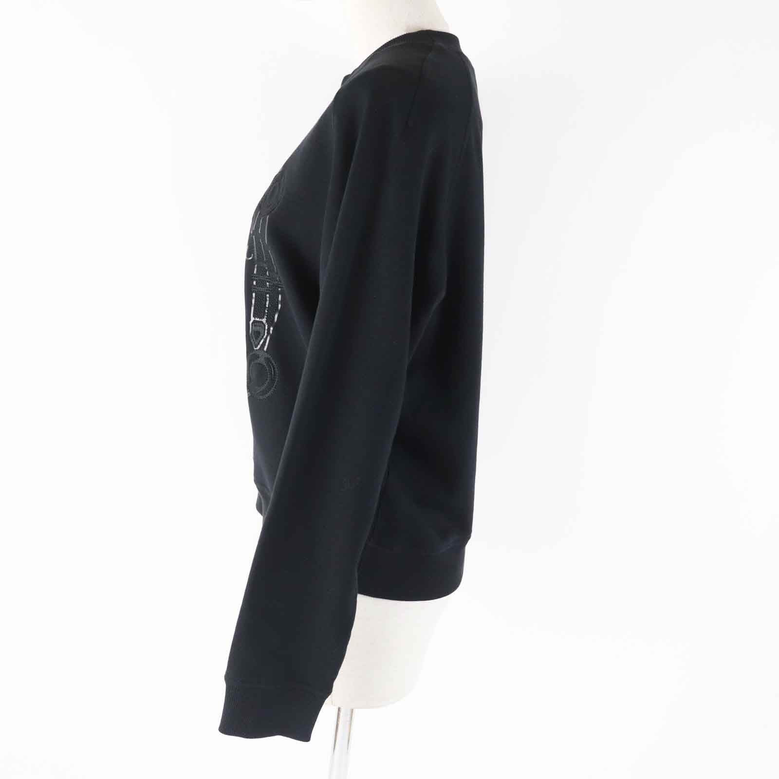 Hermes Cotton Embroidered Long Sleeve Sweatshirt