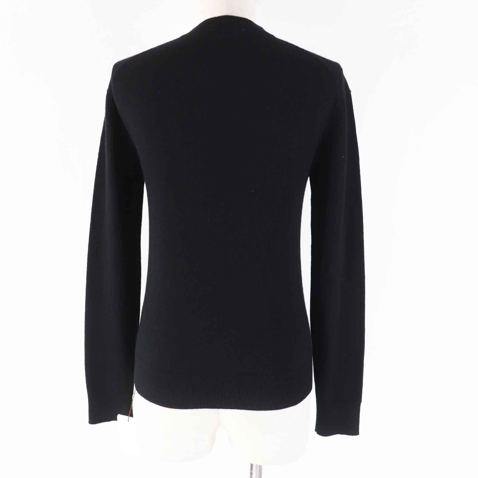 Hermes Cashmere H Lift Knit Black Women