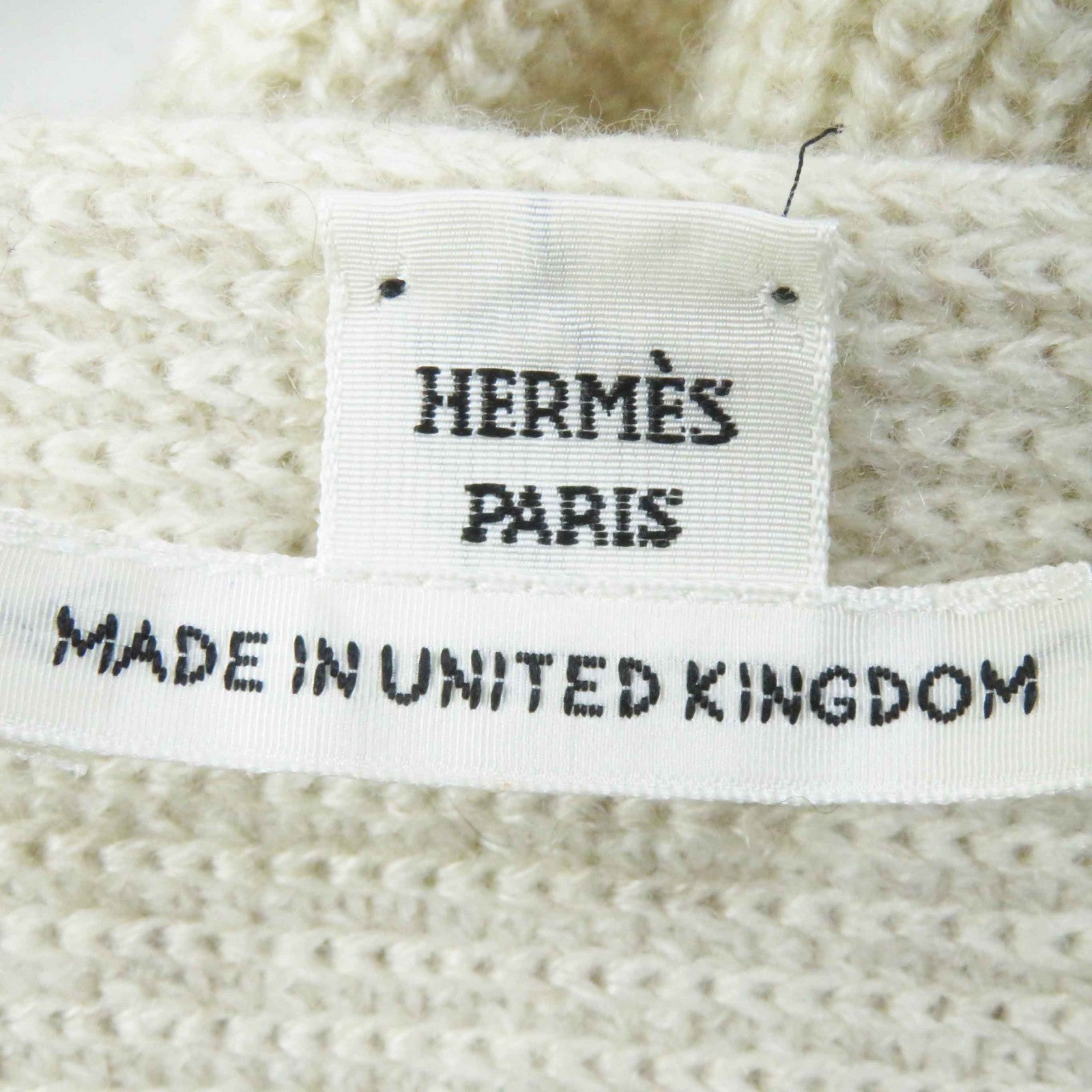 Hermes Cashmere Knit Bolero Cardigan