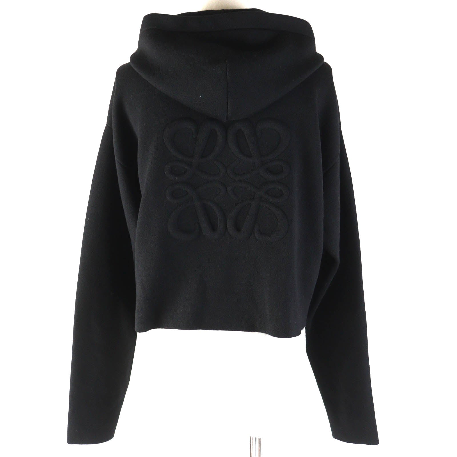 LOEWE 3D Anagram Zip-Up Hoodie Wool XS