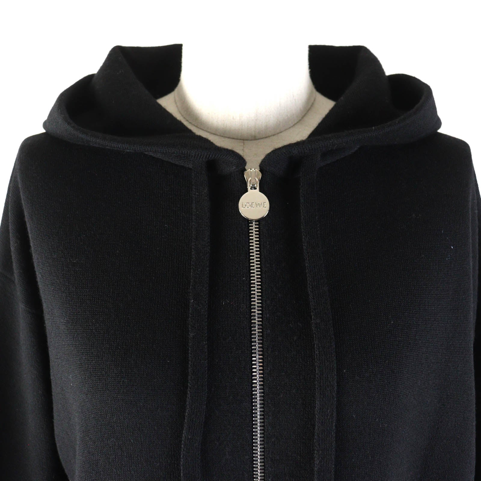 LOEWE 3D Anagram Zip-Up Hoodie Wool XS