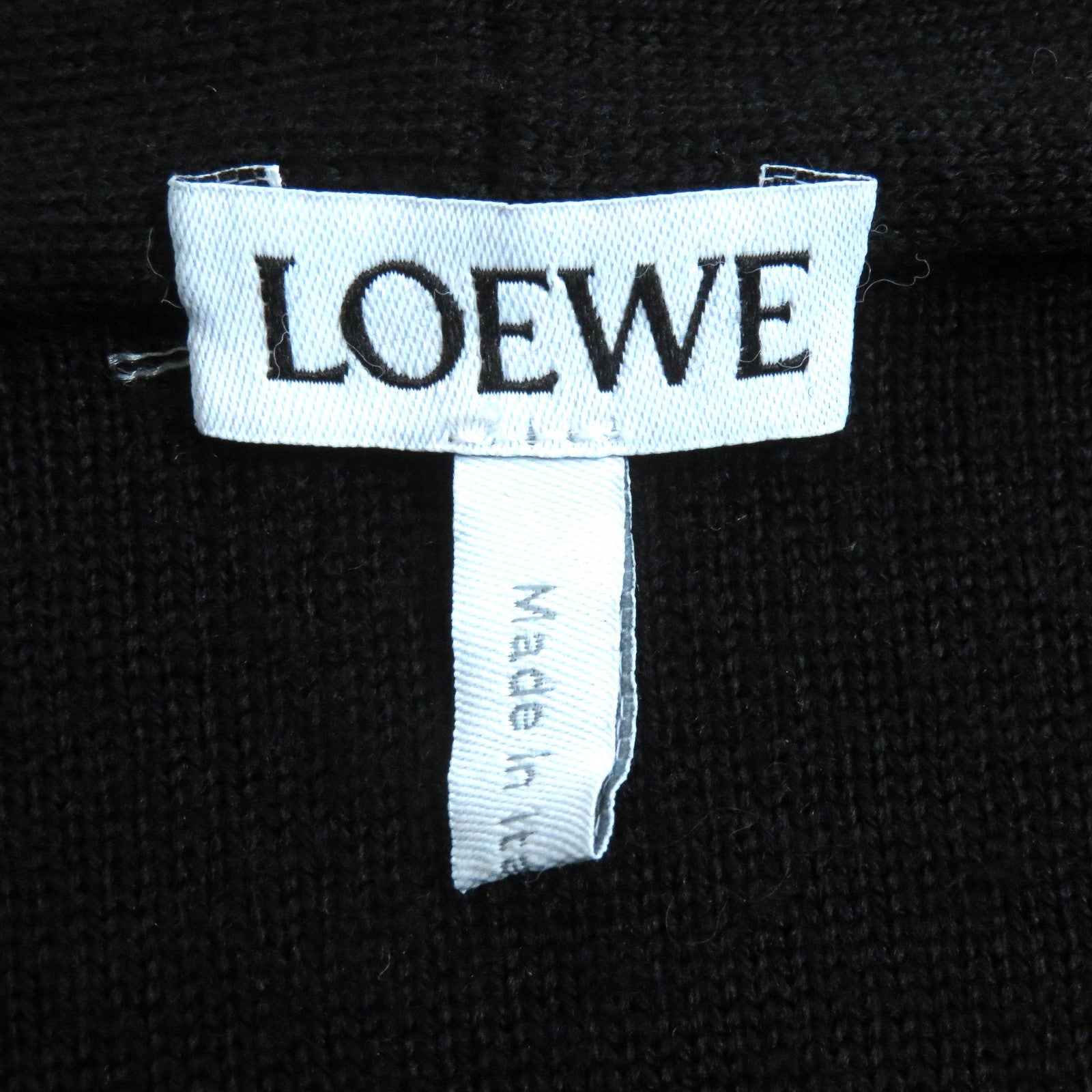 LOEWE 3D Anagram Zip-Up Hoodie Wool XS