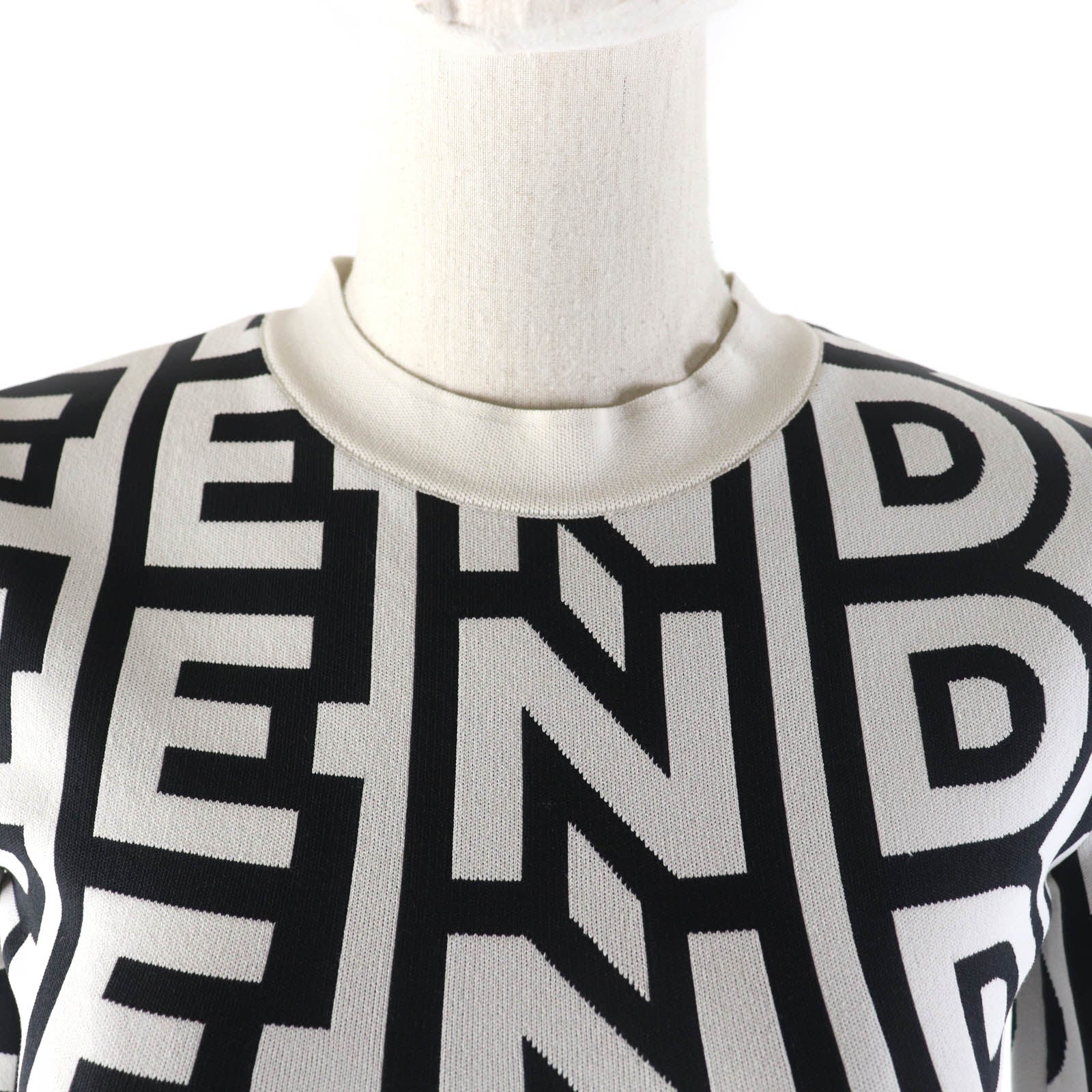 Fendi Marc Jacobs Knit Dress Nylon Rayon 2022