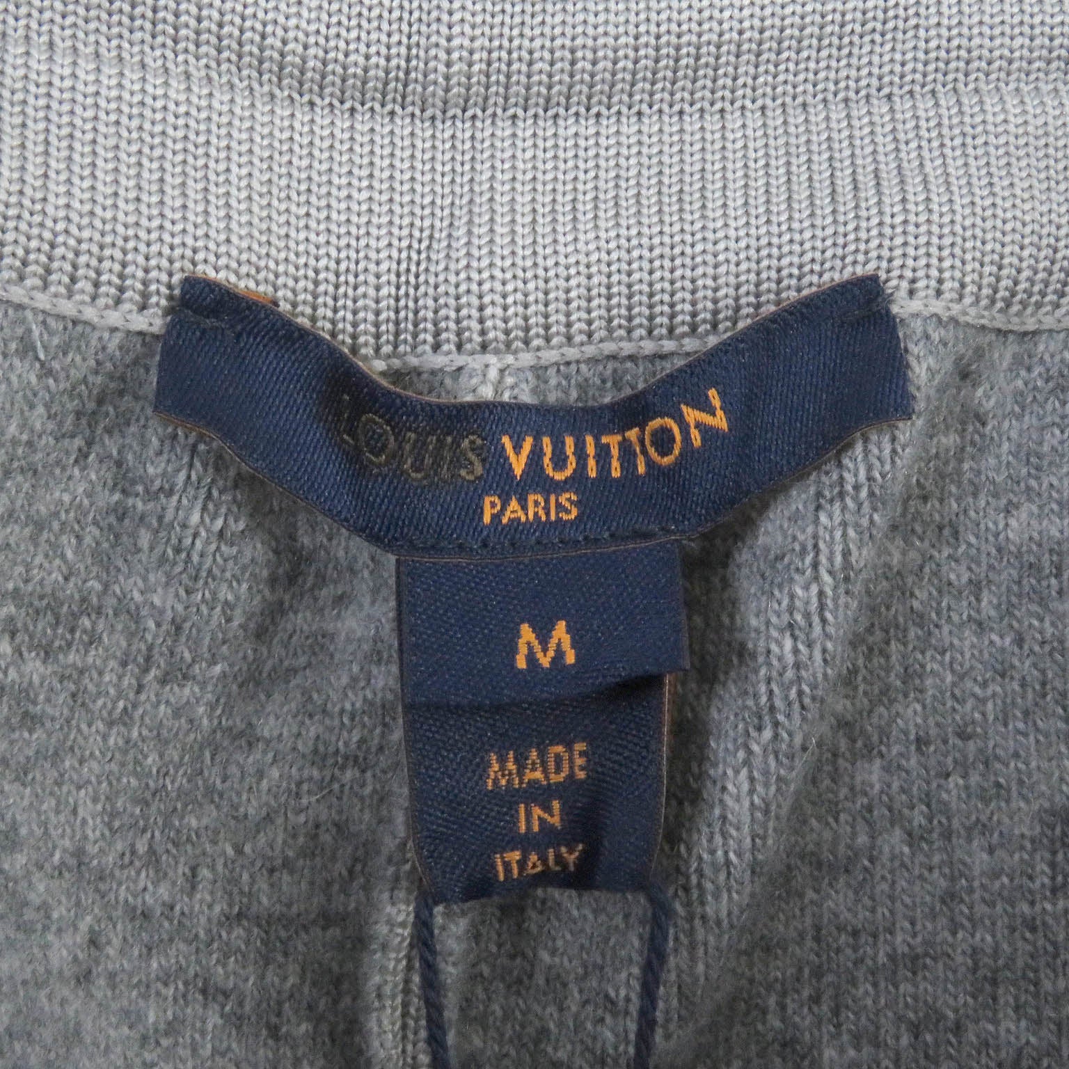 Louis Vuitton Wool Cashmere Jogger Pants Gray M