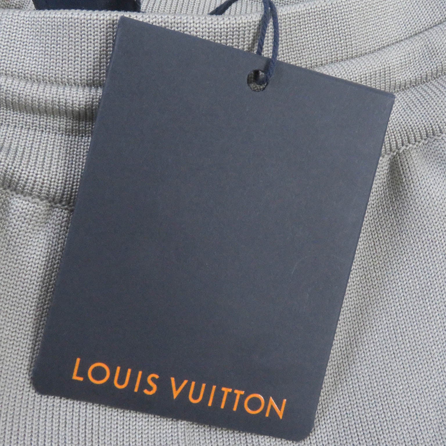 Louis Vuitton Wool Cashmere Jogger Pants Gray M