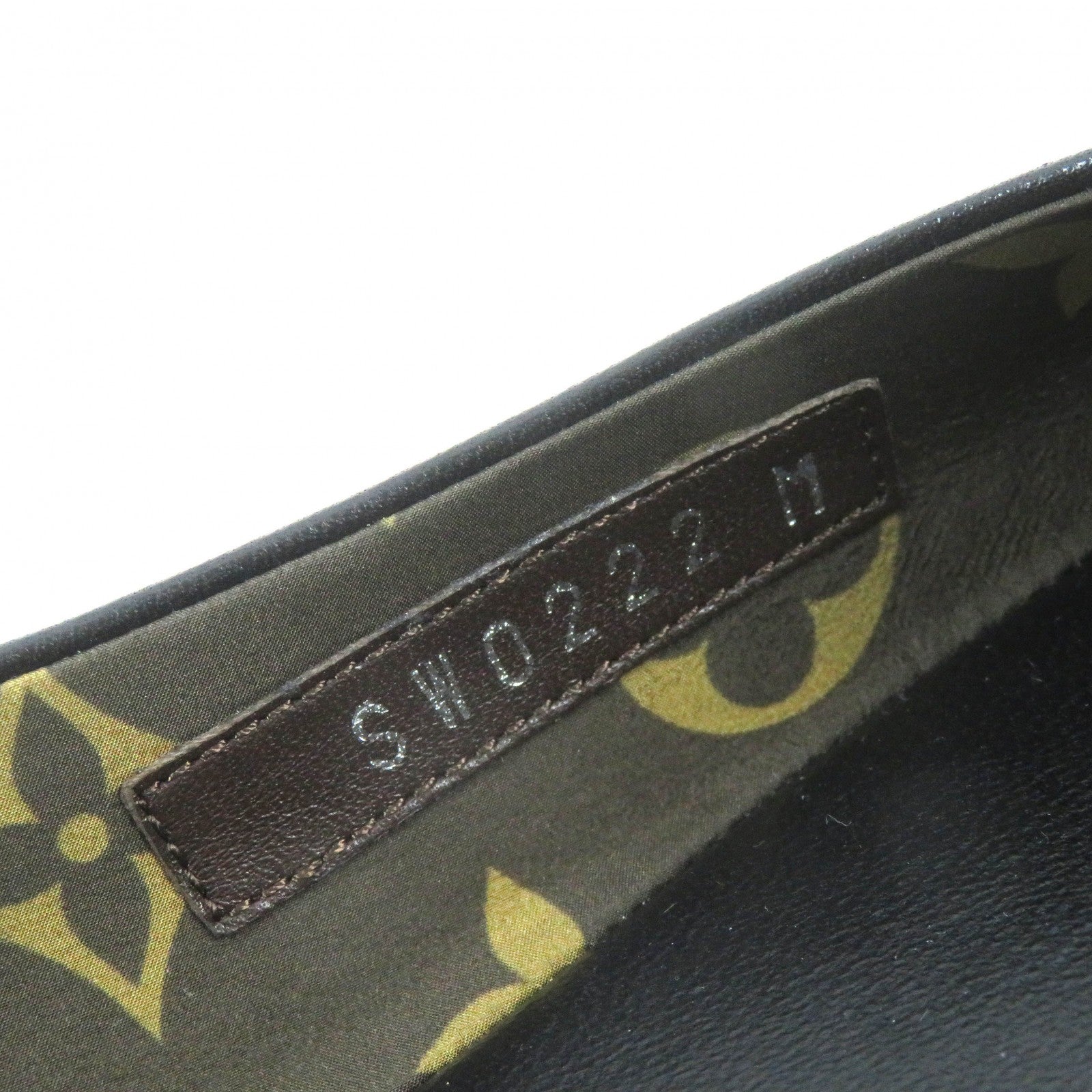 Louis Vuitton Monogram Ribbon Leather Flats 37