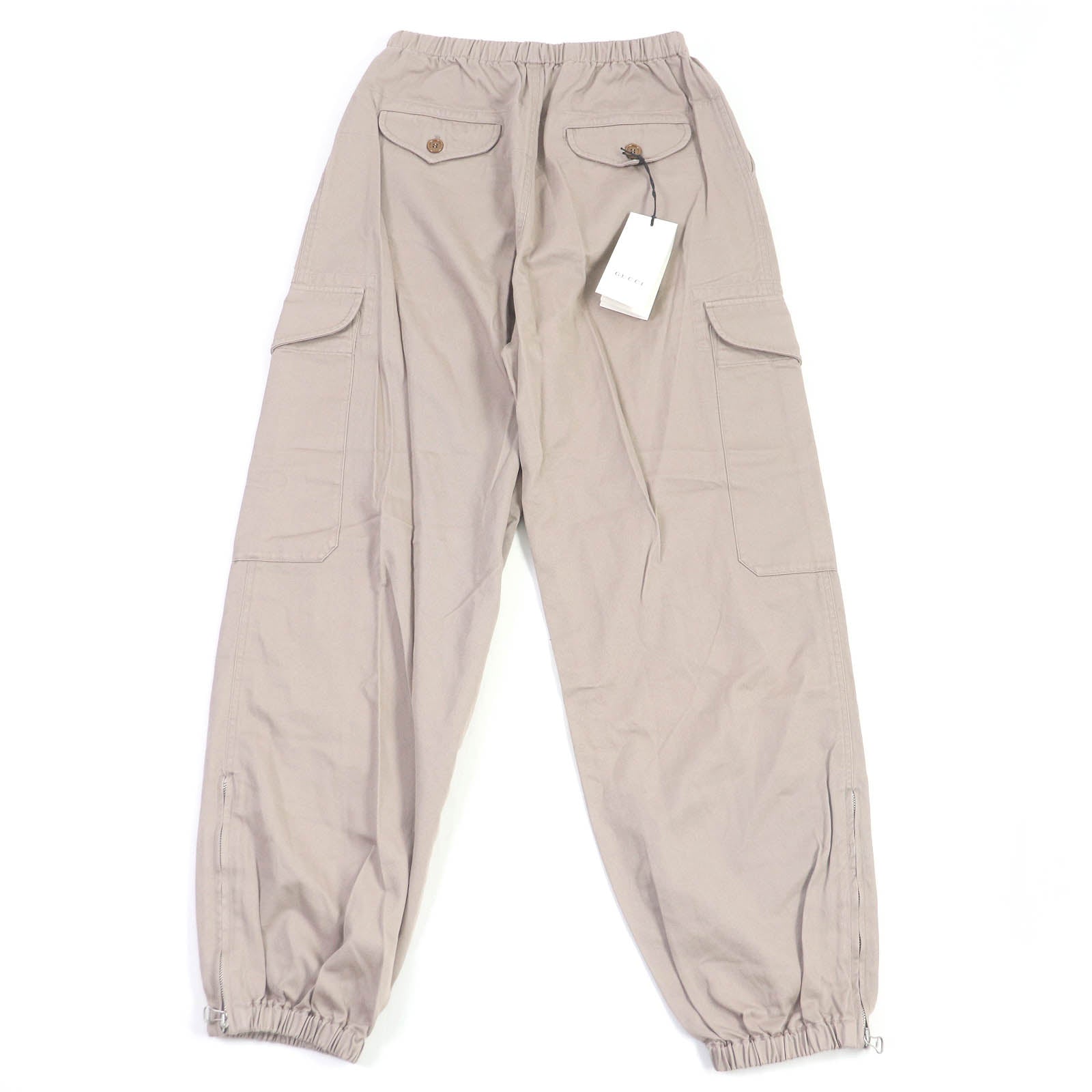 GUCCI Military Logo Patch Cargo Pants