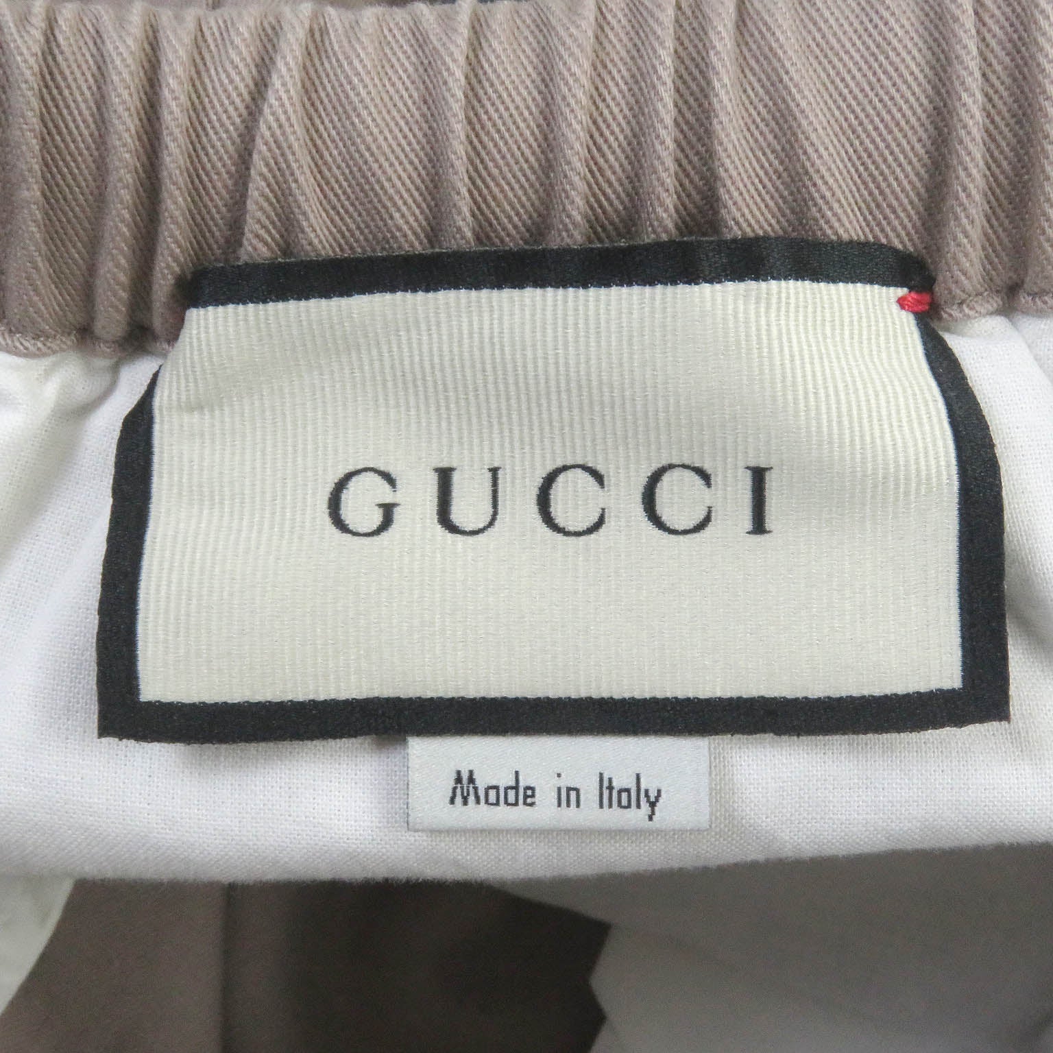 GUCCI Military Logo Patch Cargo Pants