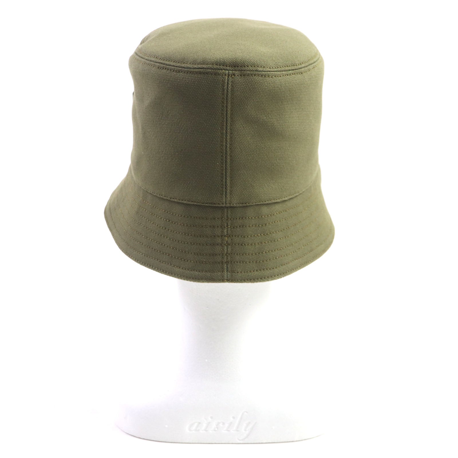 Loewe Cotton Bucket Hat with Leather Logo