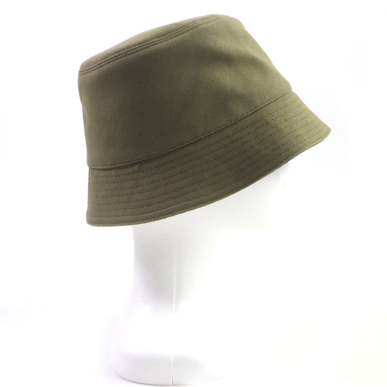 Loewe Cotton Bucket Hat with Leather Logo