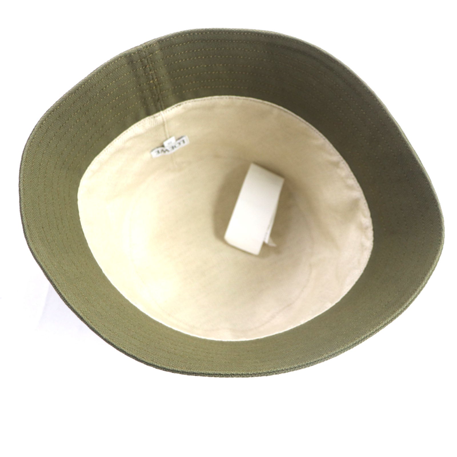 Loewe Cotton Bucket Hat with Leather Logo