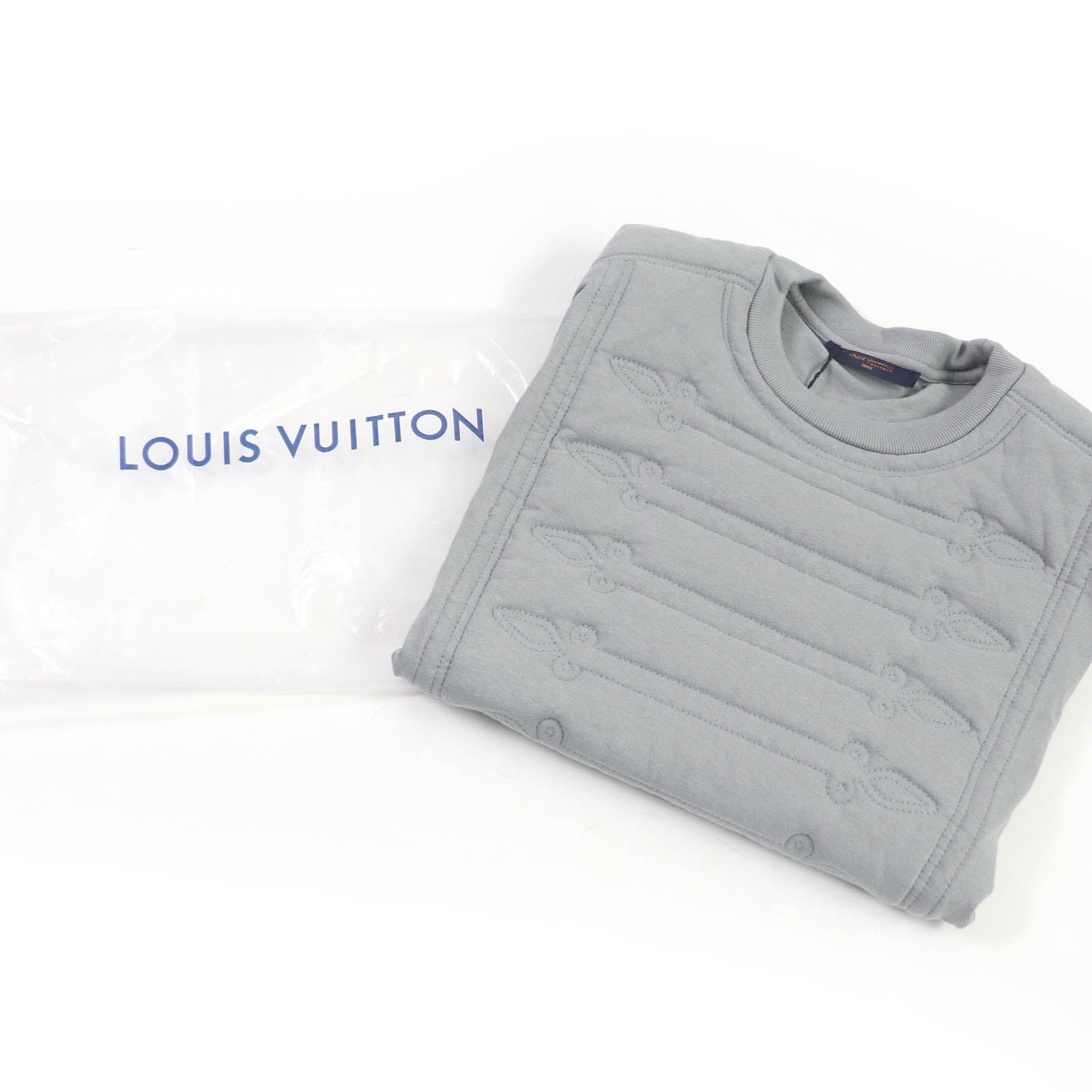 Louis Vuitton Napoleon Embroidered T-shirt Gray S