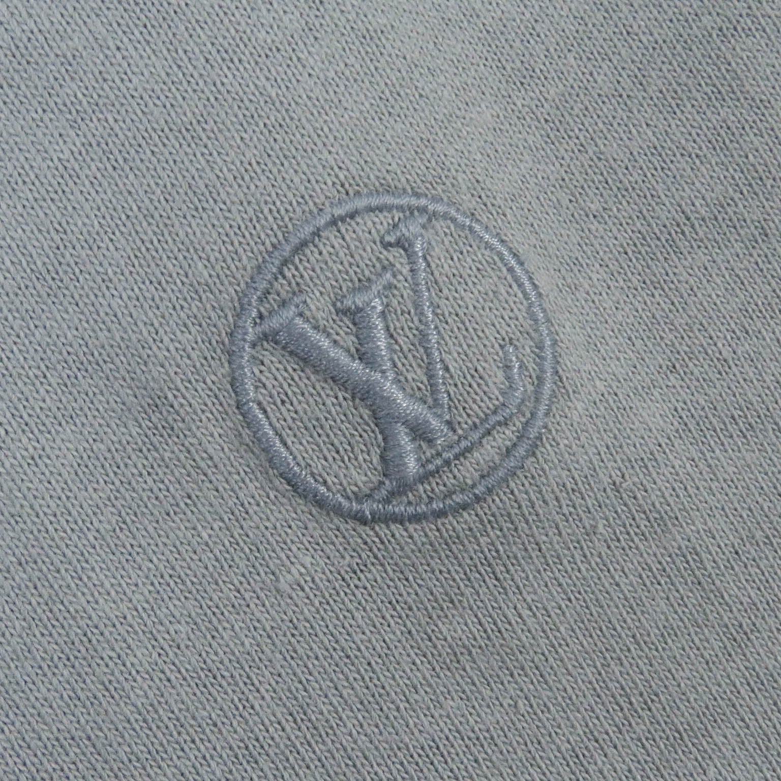 Louis Vuitton Napoleon Embroidered T-shirt Gray S