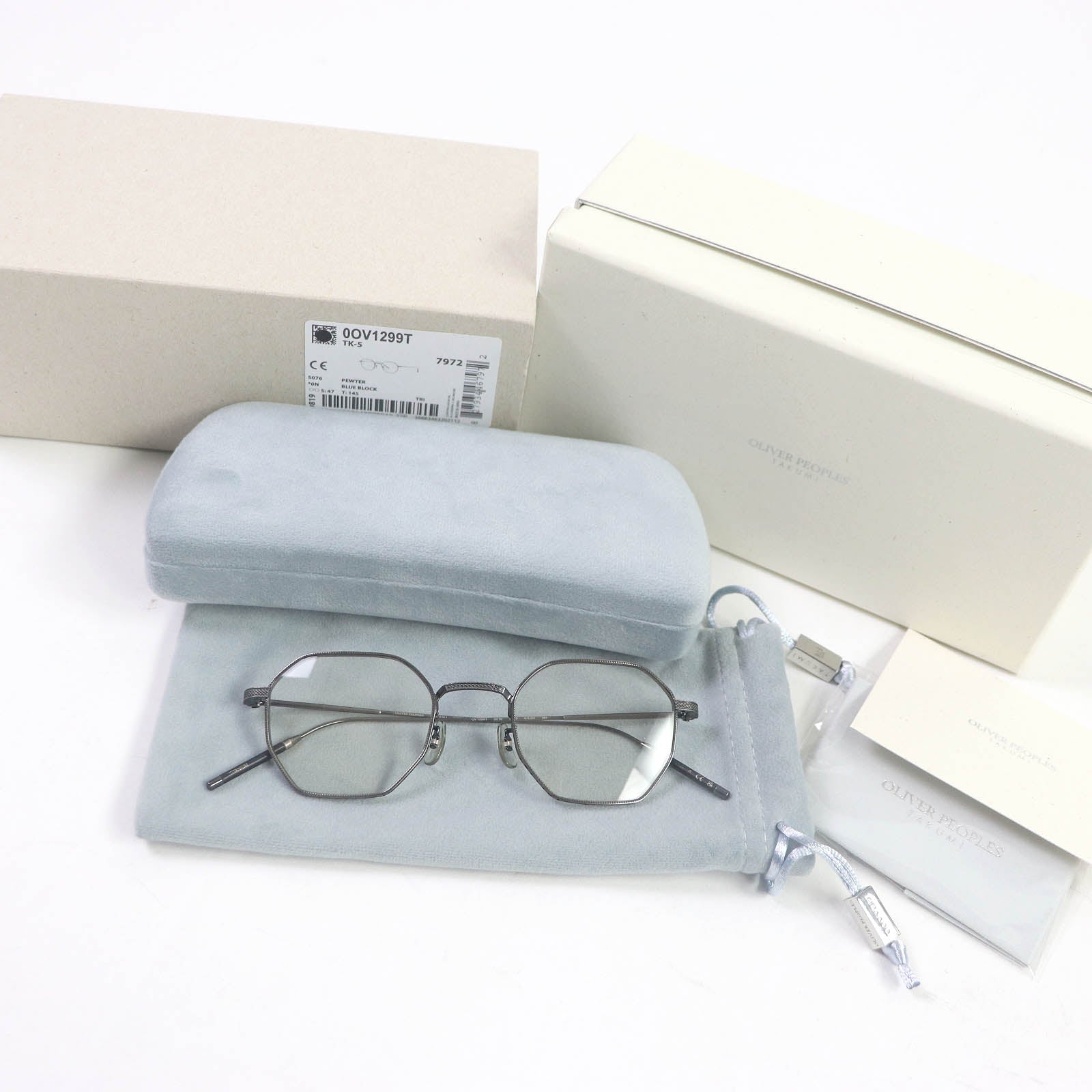 OLIVER PEOPLES TK-5 TAKUMI Octagon Glasses